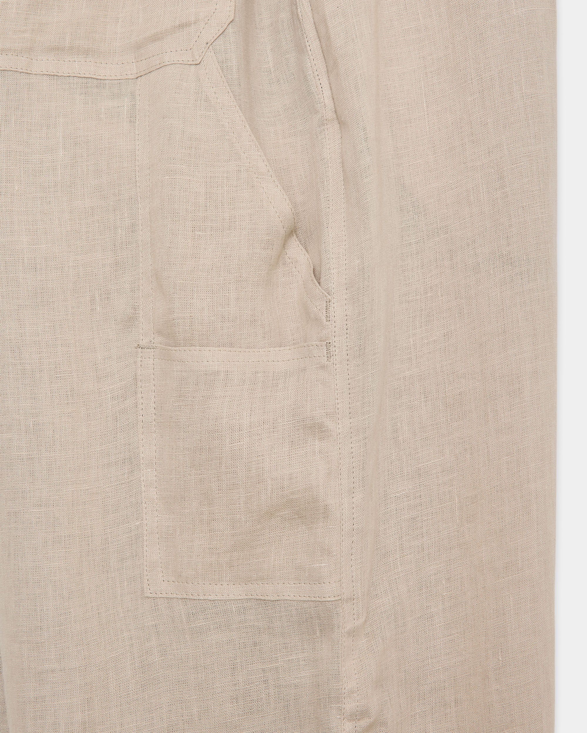 ヘンプ細布 / ワイドペンターパンツⅡ, Taupe