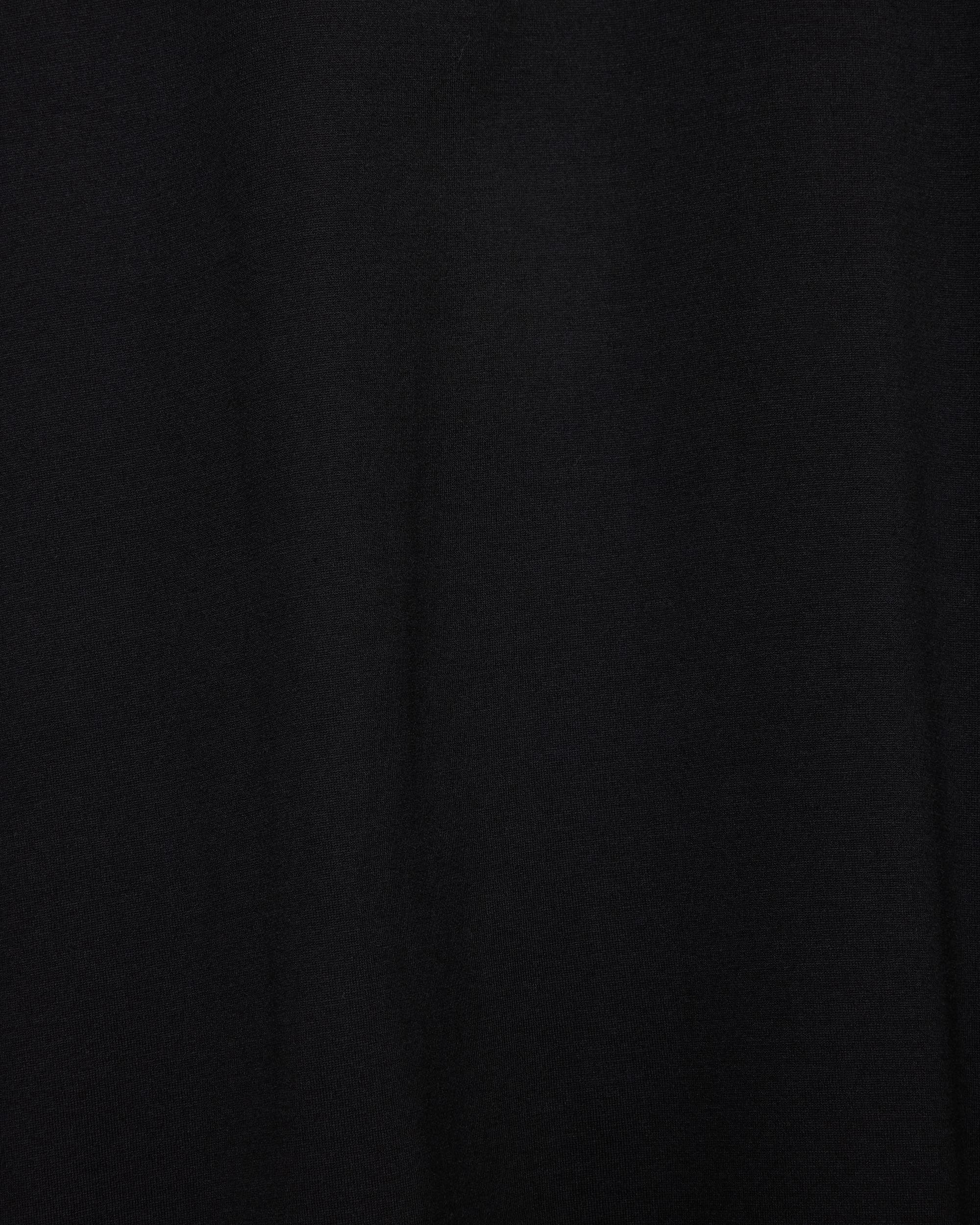 オーガニックGIZA80/2天竺 / コンフォートフィットTee, Black