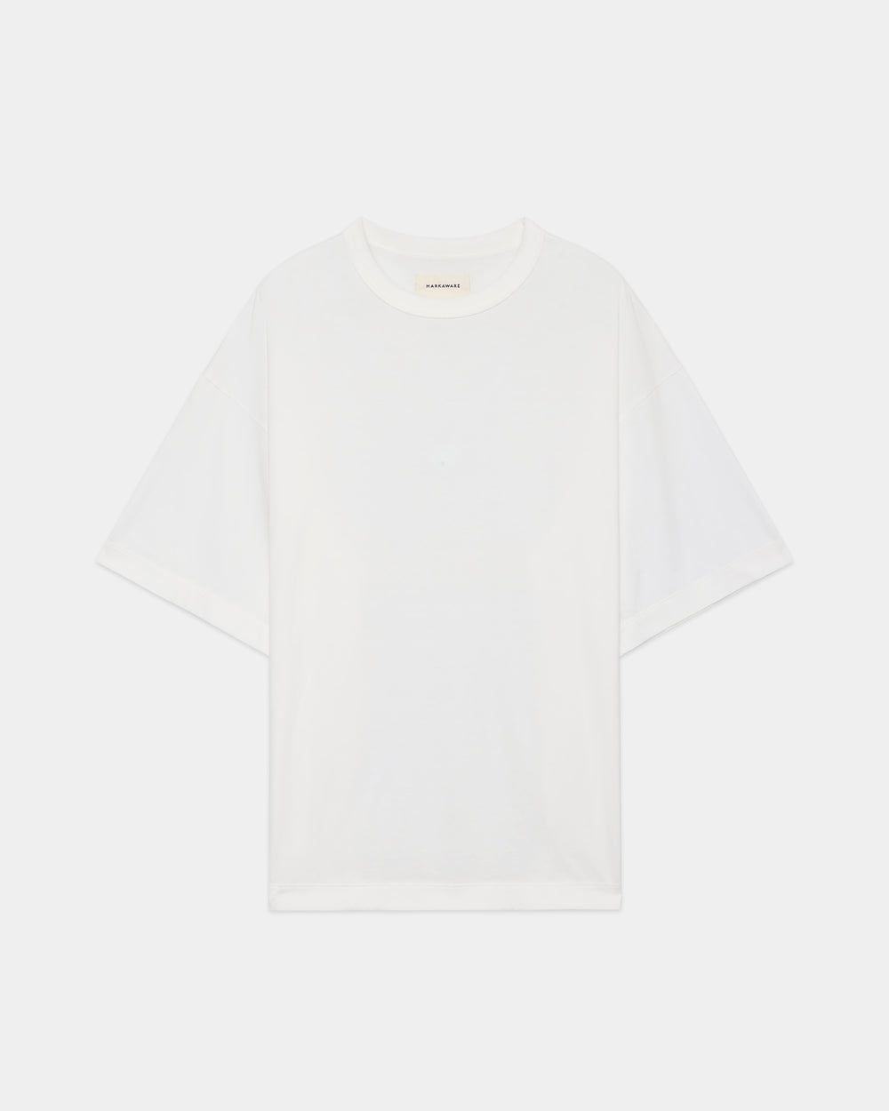 オーガニックGIZA80/2天竺 / コンフォートフィットTee, White