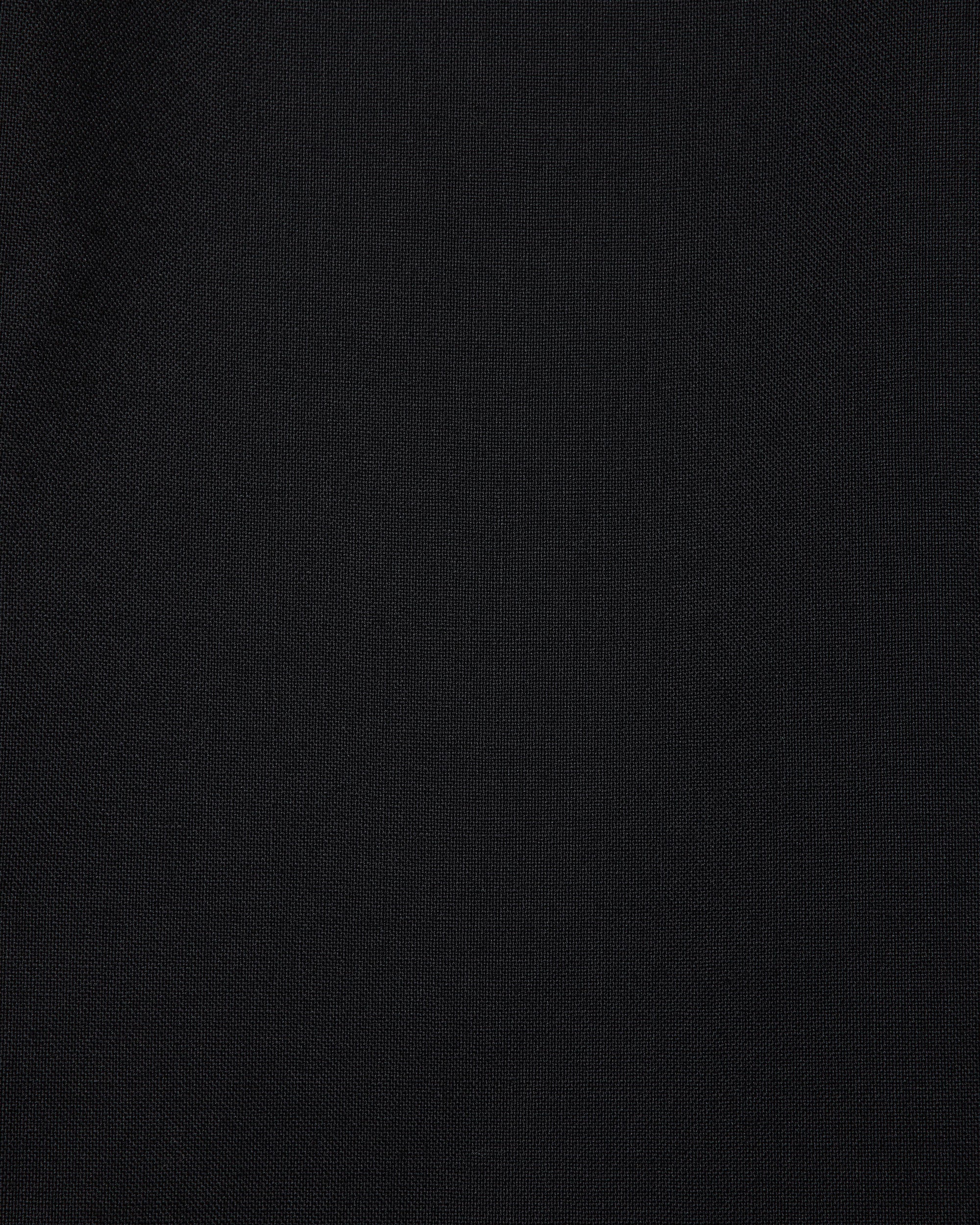 オーガニックウールヘビートロピカル / スクエアジャケット, Black