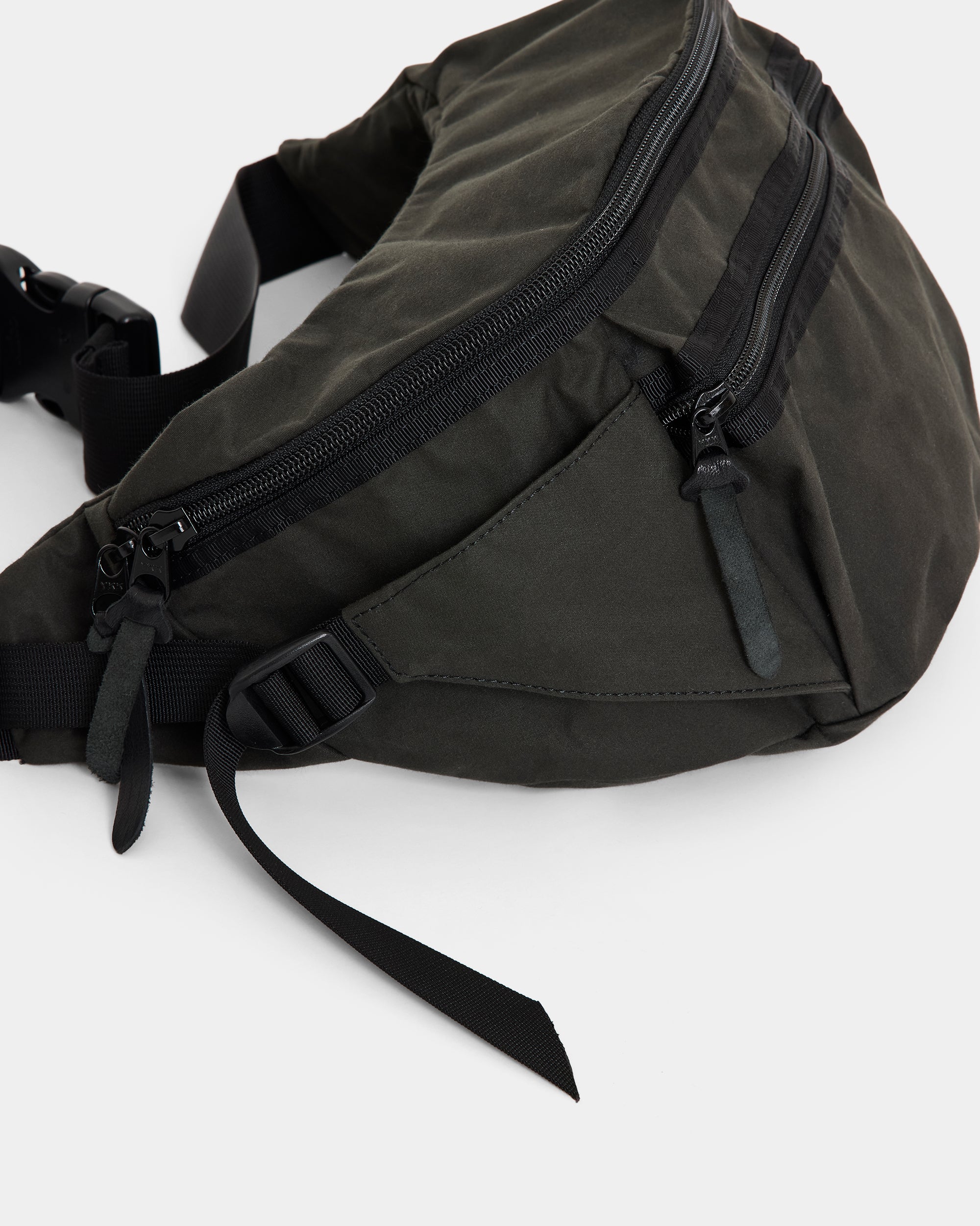 オーガニックコットン ヘビーオールウェザークロス / ウェストポーチ, Dark Sage