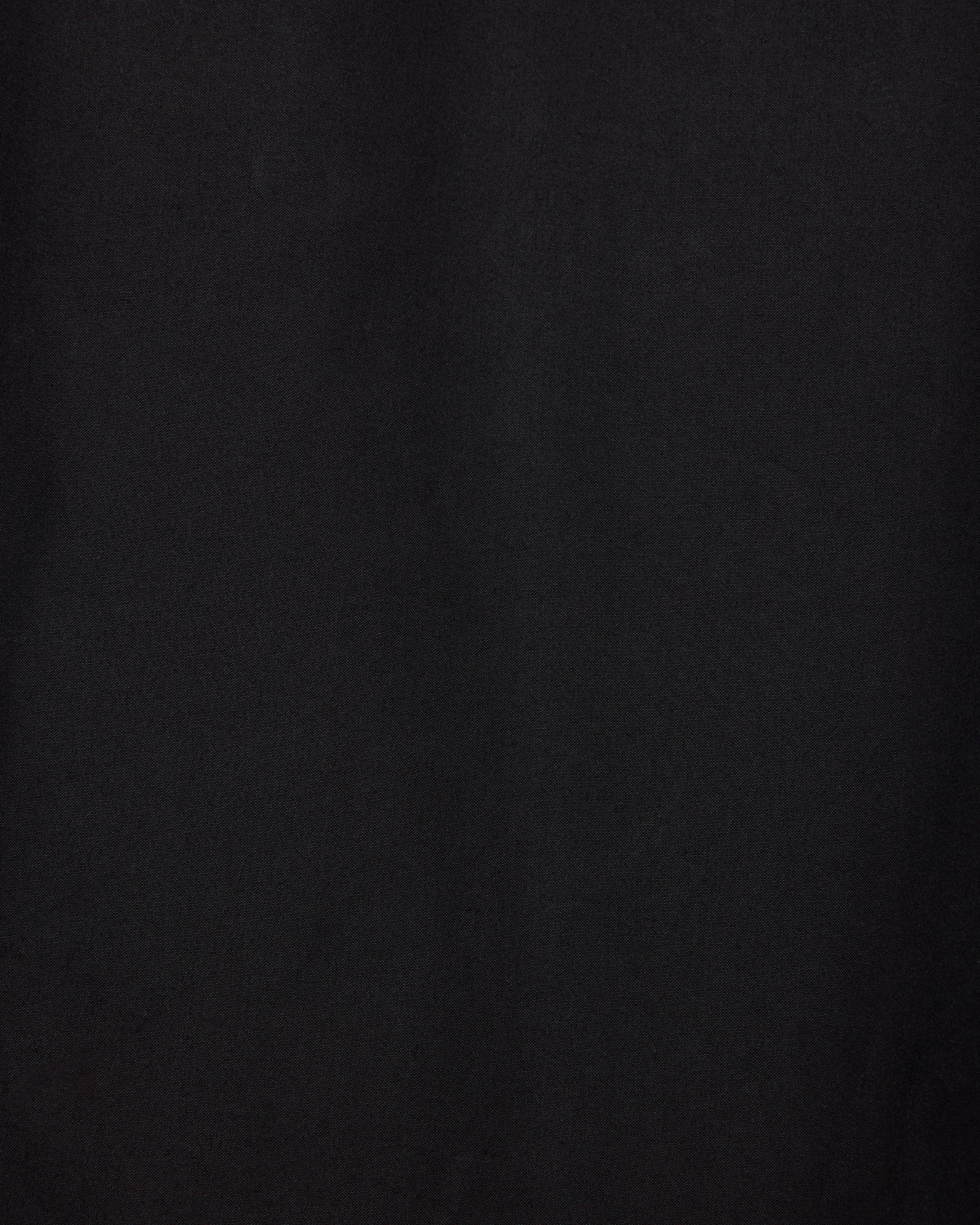 オーガニックコットン ヘビーオールウェザークロス / ジップアップジャケット, Black