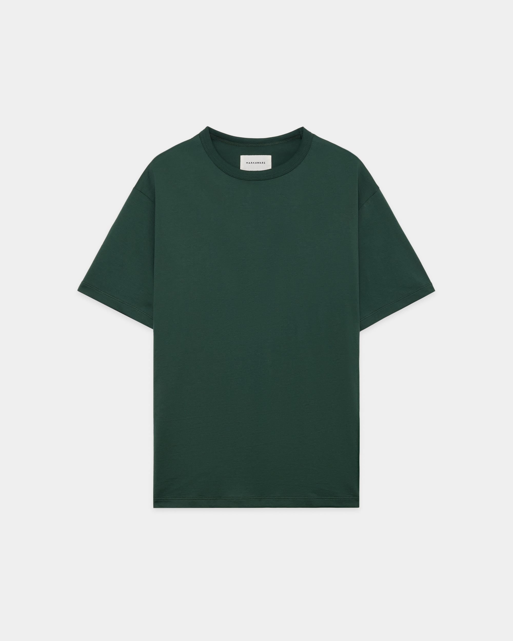 オーガニックGIZA70/2天竺 / ニューリラックスドフィットTee, Dark Slate Green