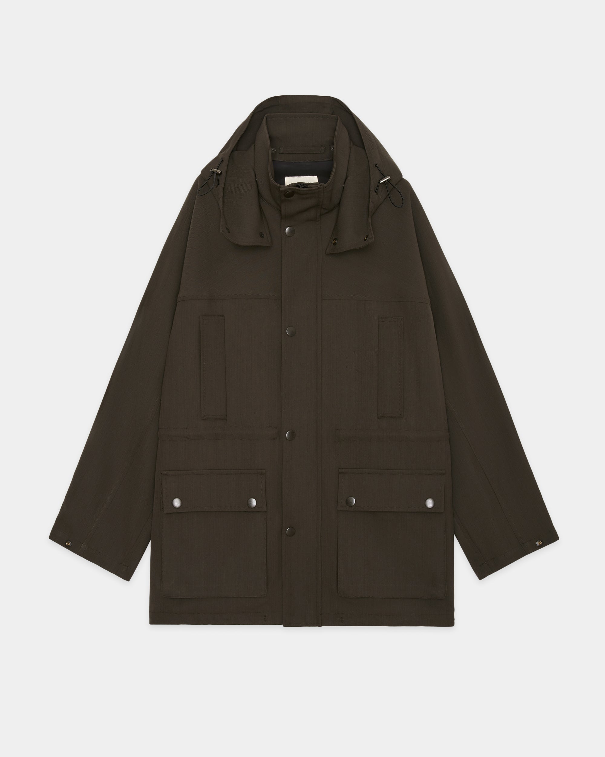 3/60 オーガニックウールサバイバルクロス® / マウンテンパーカ, Dark Sage