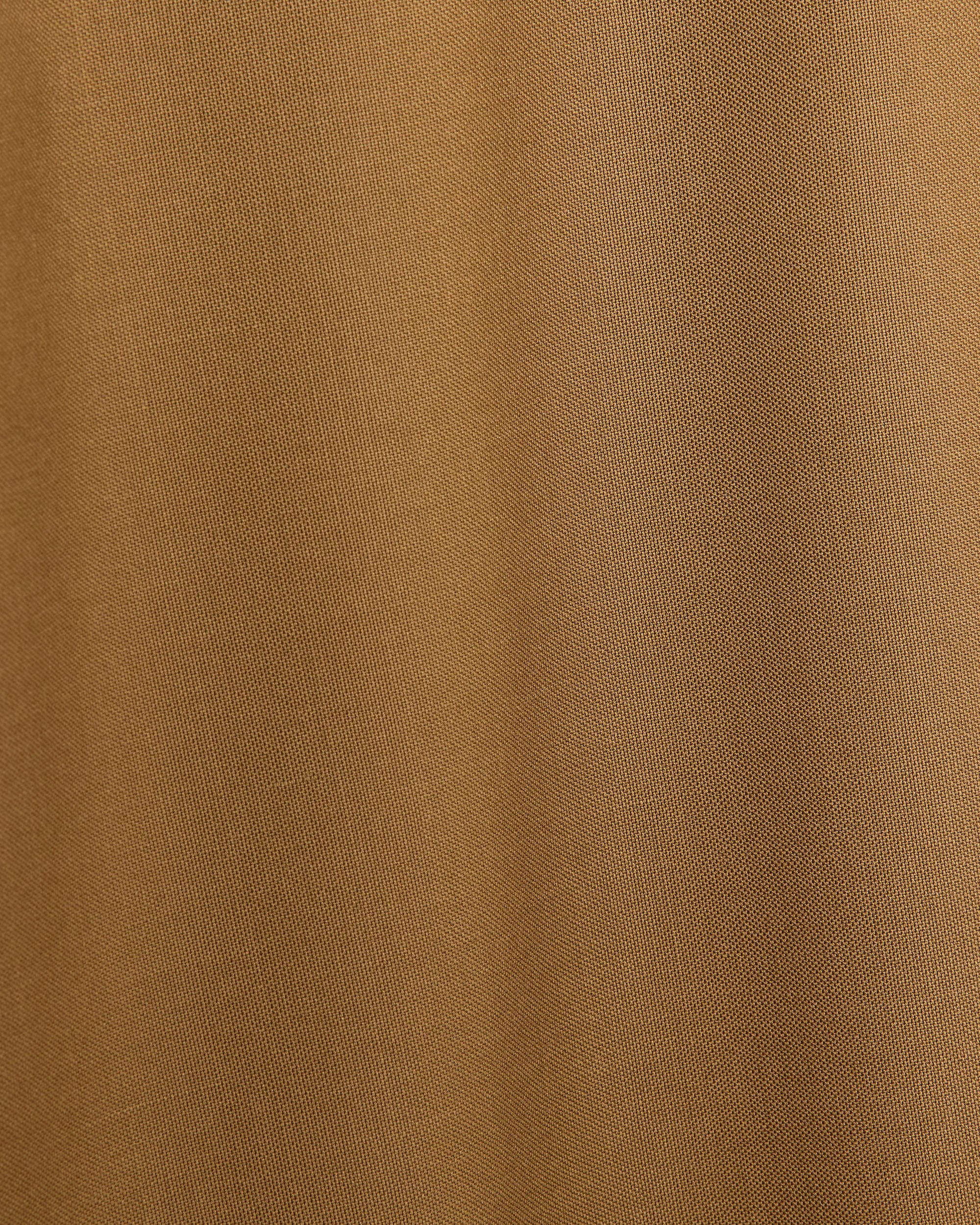 Super 160s Washable Wool Oxford / Square Shirt, Coyote