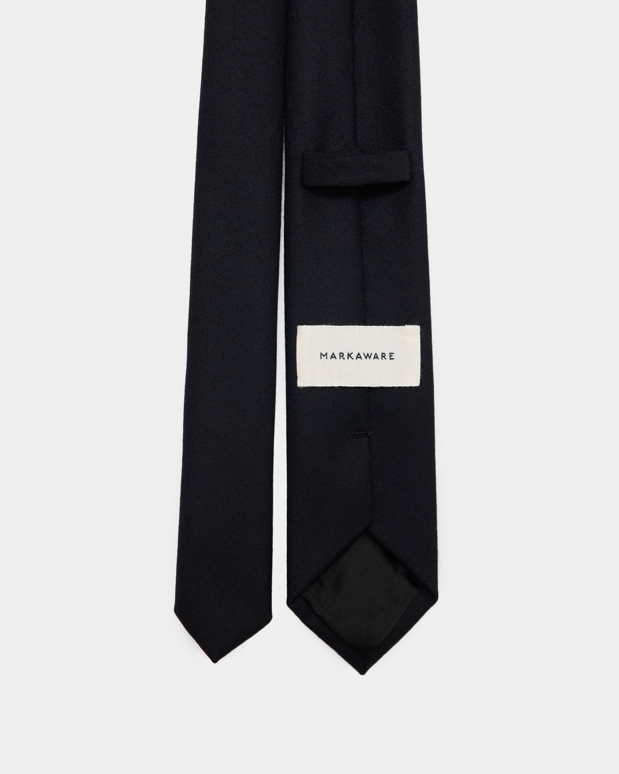 2/2/96 Wool Flannel / Tie, Black