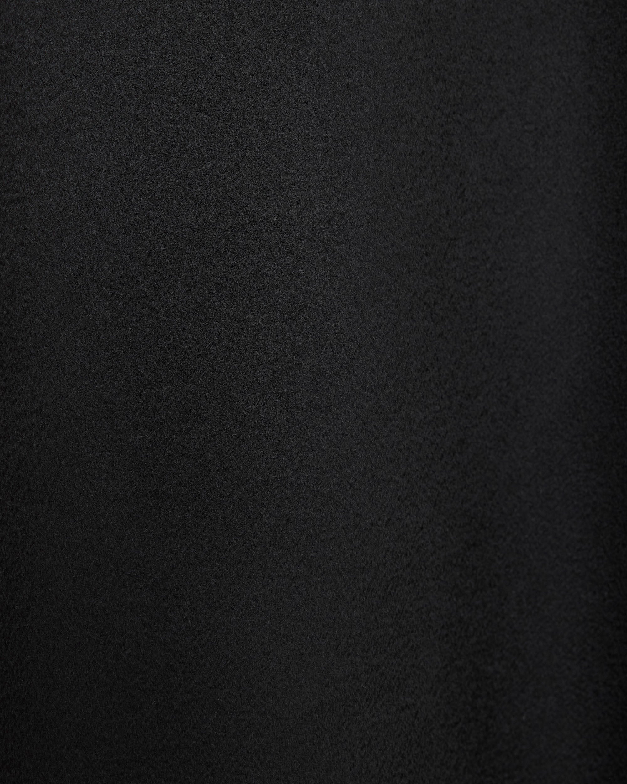 Cashmere Double Faced / Cloth Duffle Coat, Black