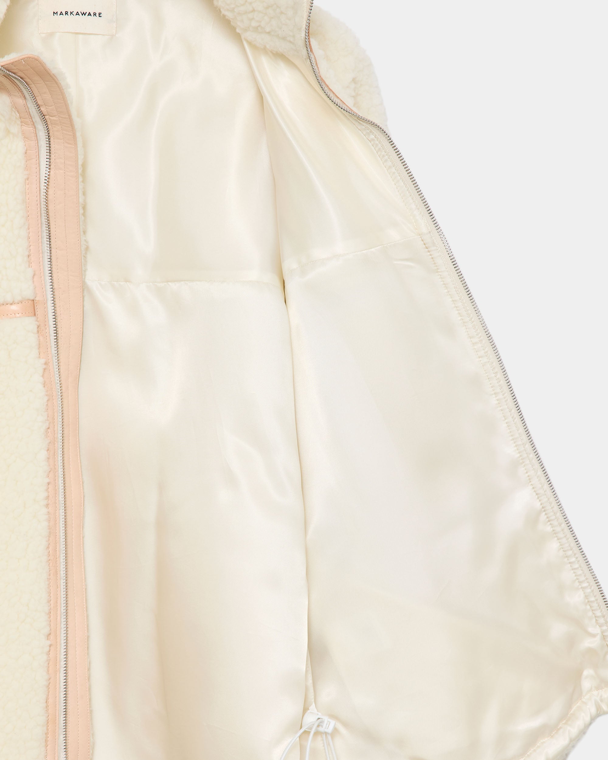 ロッキーメリノシープボア / レトロカーディガン, Off White