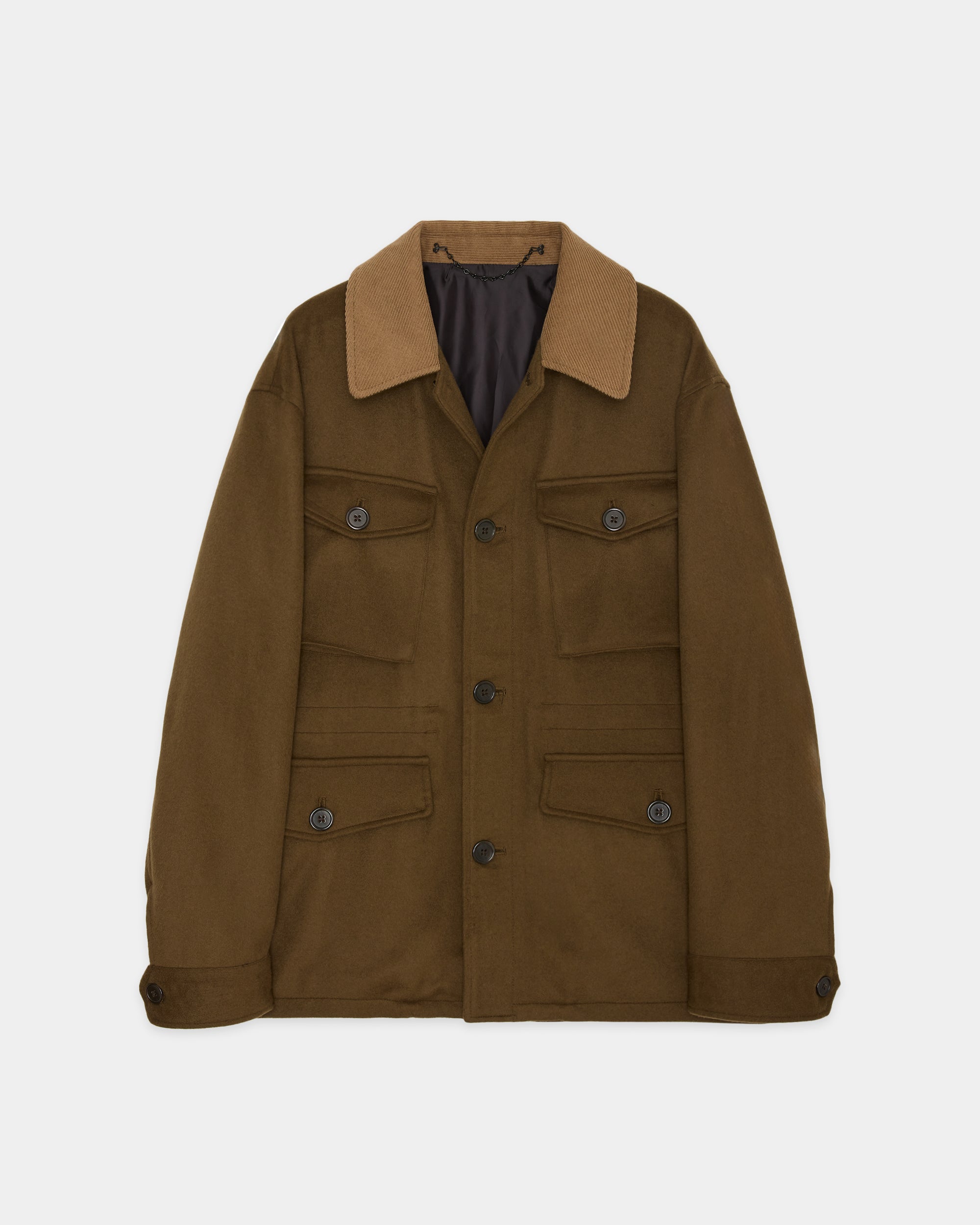 Cashmere Flannel / B.D.U. Jacket, Olive
