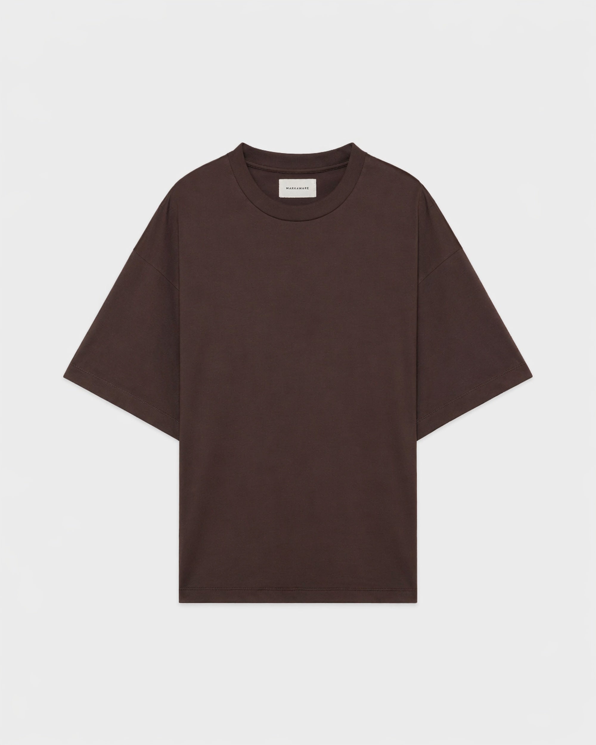 【PARKING別注】オーガニックGIZA70/2天竺 / コンフォートフィットTee, Brown
