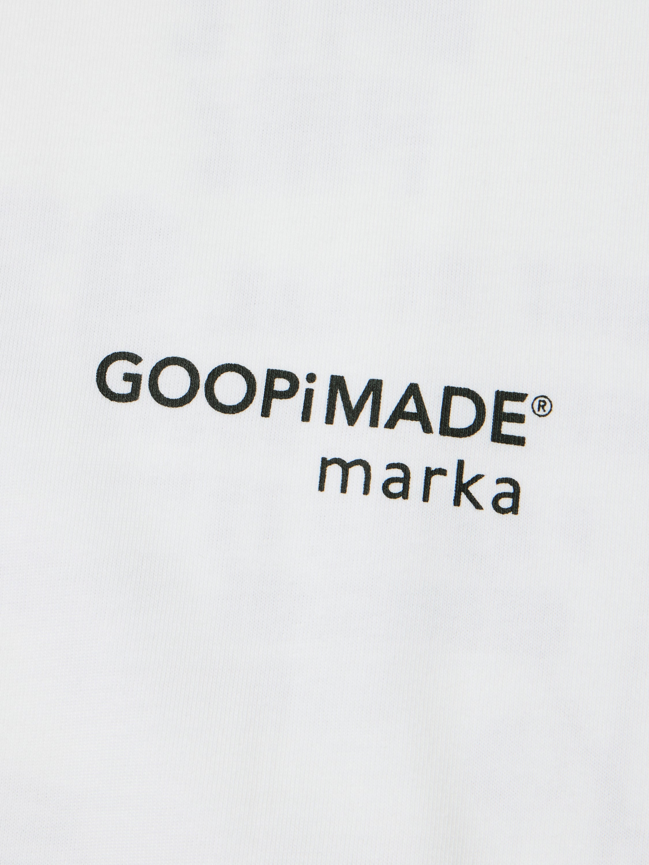 【GOOPiMADE x marka】 II / Waging War Tee, White