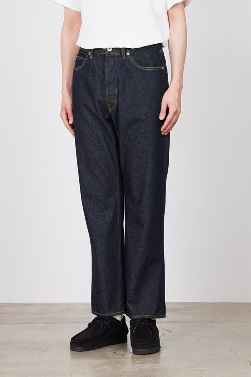 ORGANIC COTTON 13.5oz DENIM SHOE CUT JEANS, Indigo