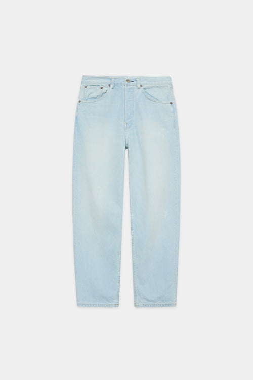 ORGANIC COTTON 12oz DENIM REGULAR FIT JEANS, Bleached