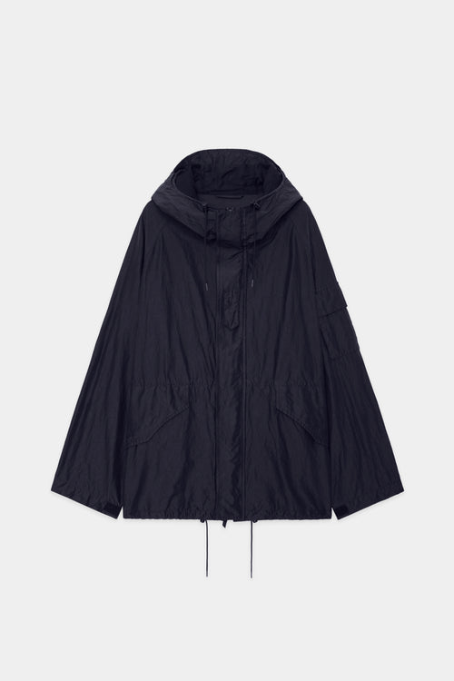 【PARKING別注】 オーガニックコットンシルク高密度タイプライター / ECWCSジャケット, Navy