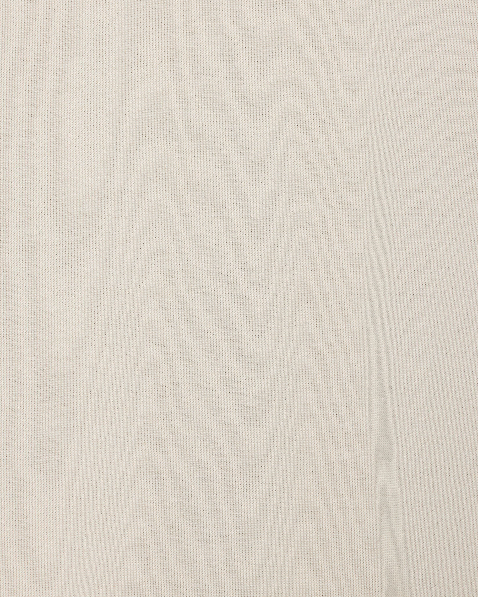 20//1 RECYCLE SUVIN ORGANIC COTTON KNIT LOOSE FIT POCKET TEE, Off White