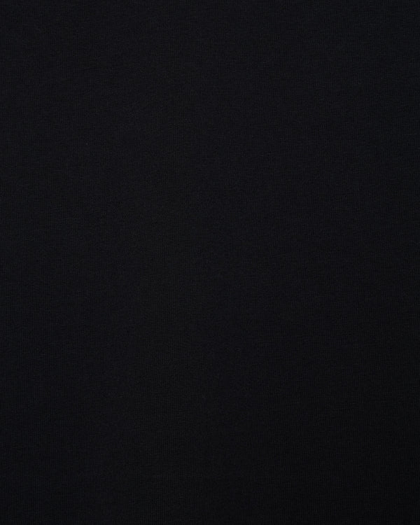 20//1 RECYCLE SUVIN ORGANIC COTTON KNIT LOOSE FIT POCKET TEE, Black