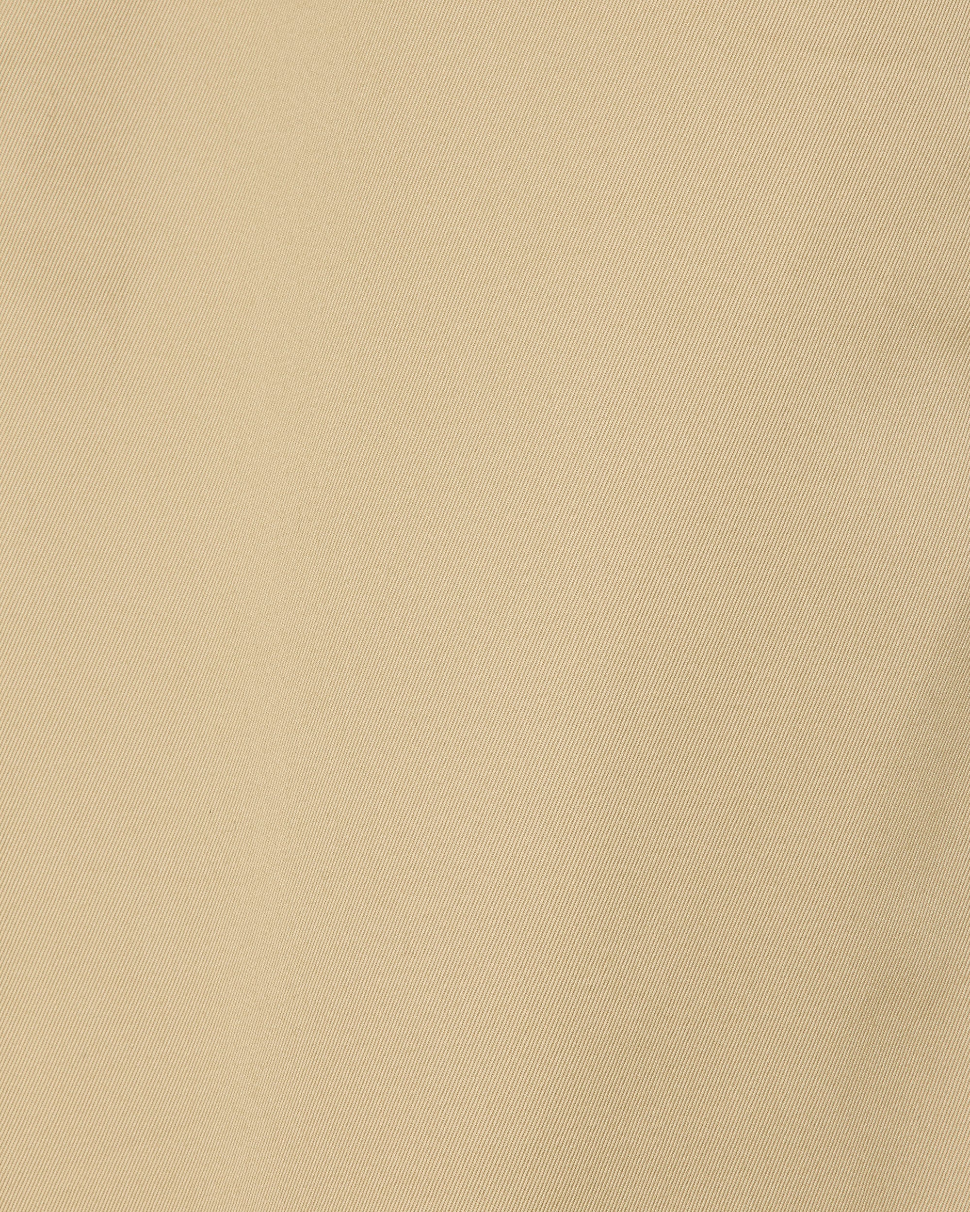 ORGANIC COTTON TWILL TWO TUCK CROPPED TROUSERS, Beige