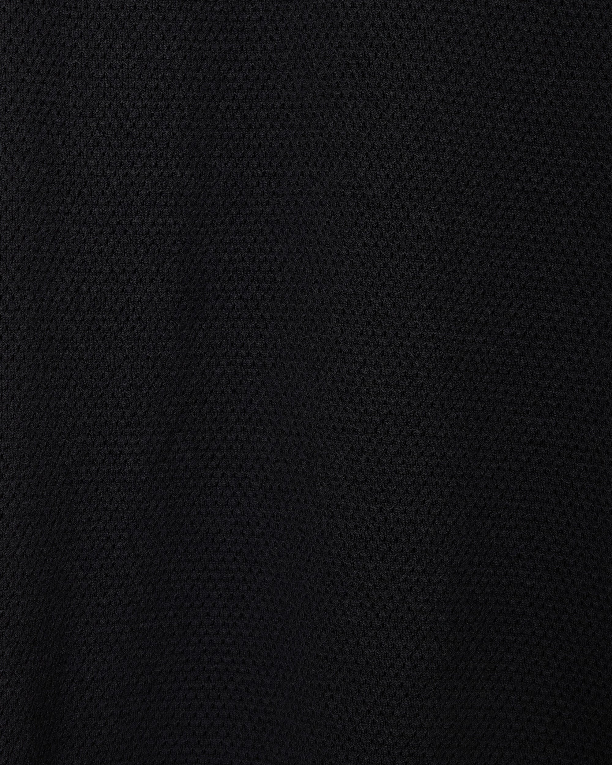 オーガニックコットンメッシュ / メッシュスリーブレスTEE, Black