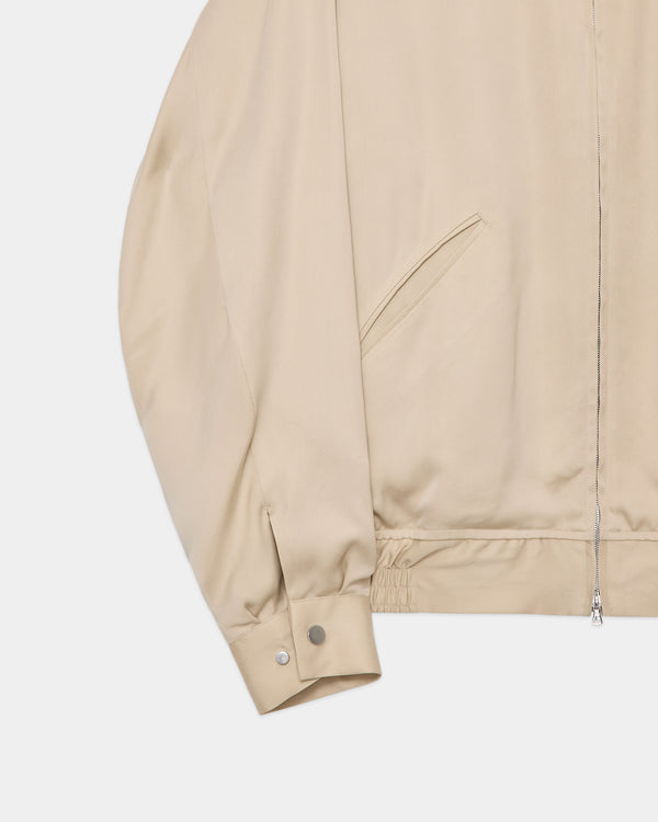 CUPRA DOUBLE CLOTH 50's JACKET, Ivory