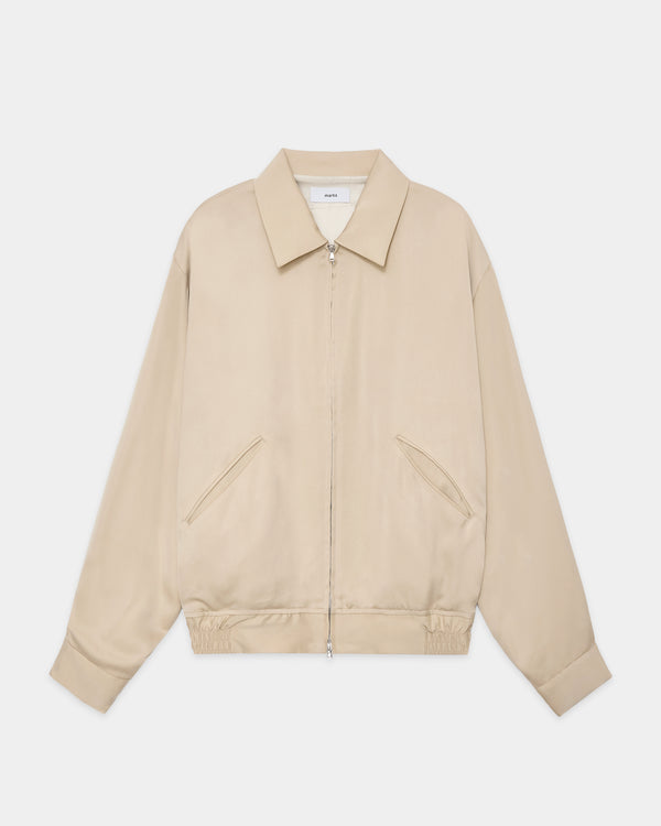 CUPRA DOUBLE CLOTH 50's JACKET, Ivory