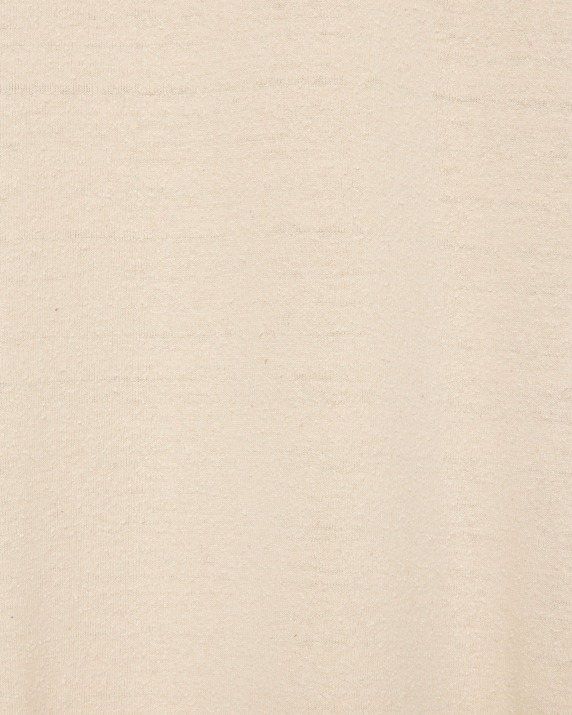 NOIL SILK KNIT BALL GAMES THREE-QUARTER SLEEVE TEE, Ivory