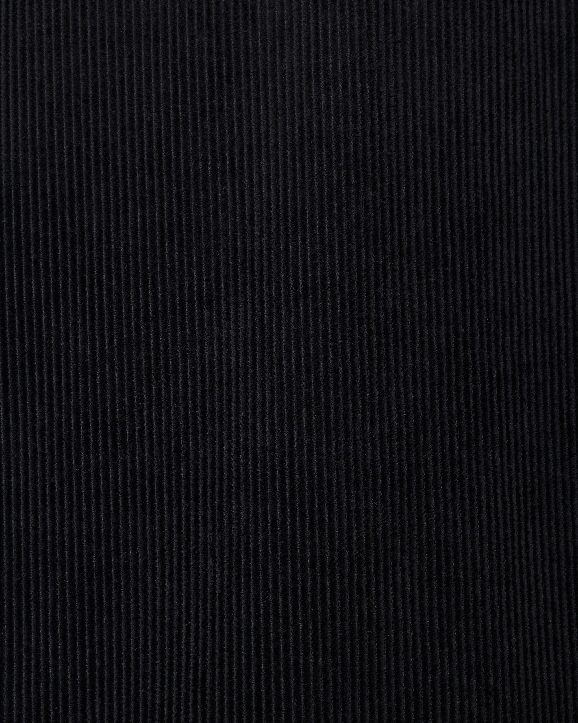 オーガニックコットン8Wコーデュロイ / 2タックミリタリートラウザーズ, Black