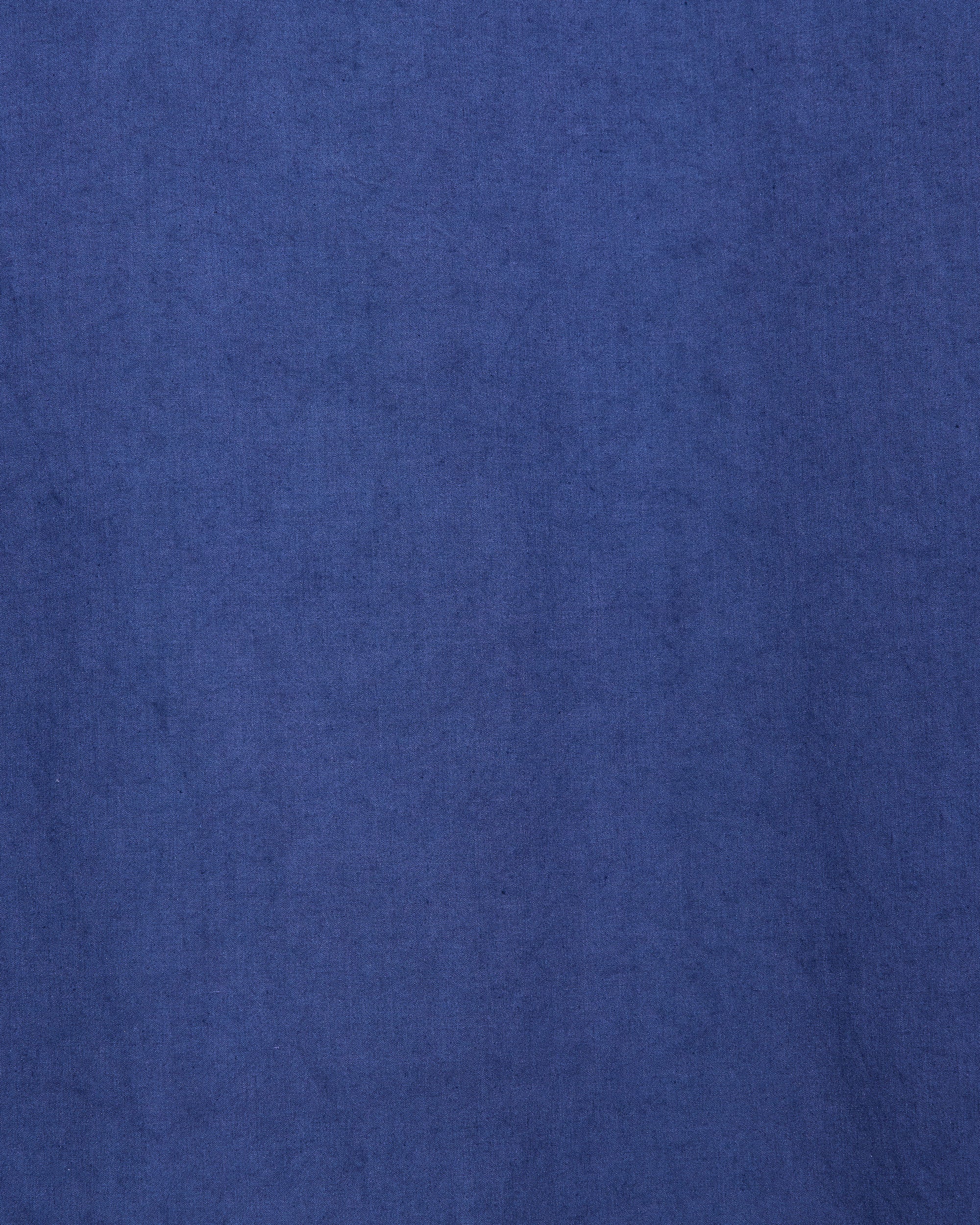 オーガニックコットンシルク120/2タイプライター / レギュラーカラーシャツ, Blue