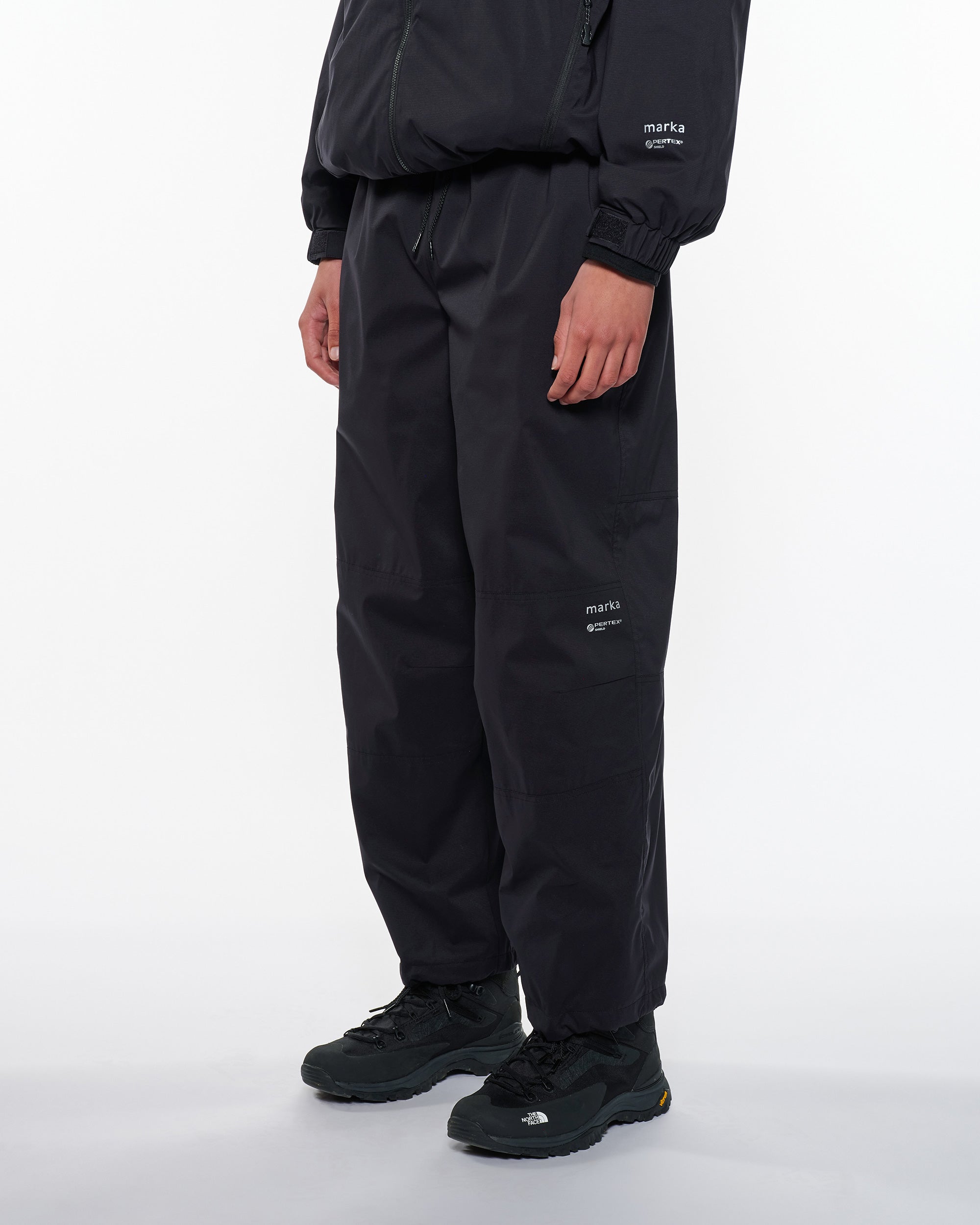 パーテックス3レイヤーナイロンリップストップ / トレーニングライニングパンツ, Black