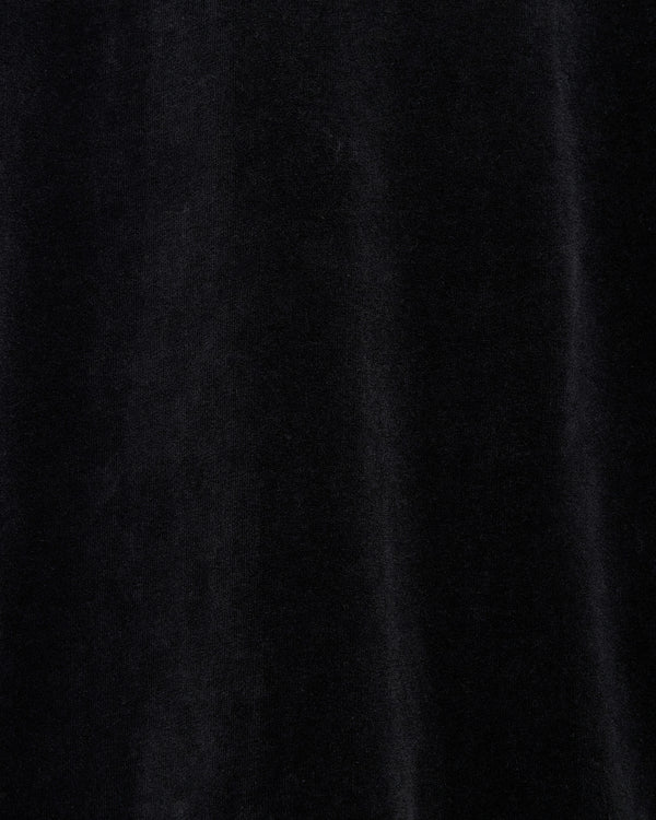 オーガニッコットンベロア / フルジップトラックジャケット, Dark Navy