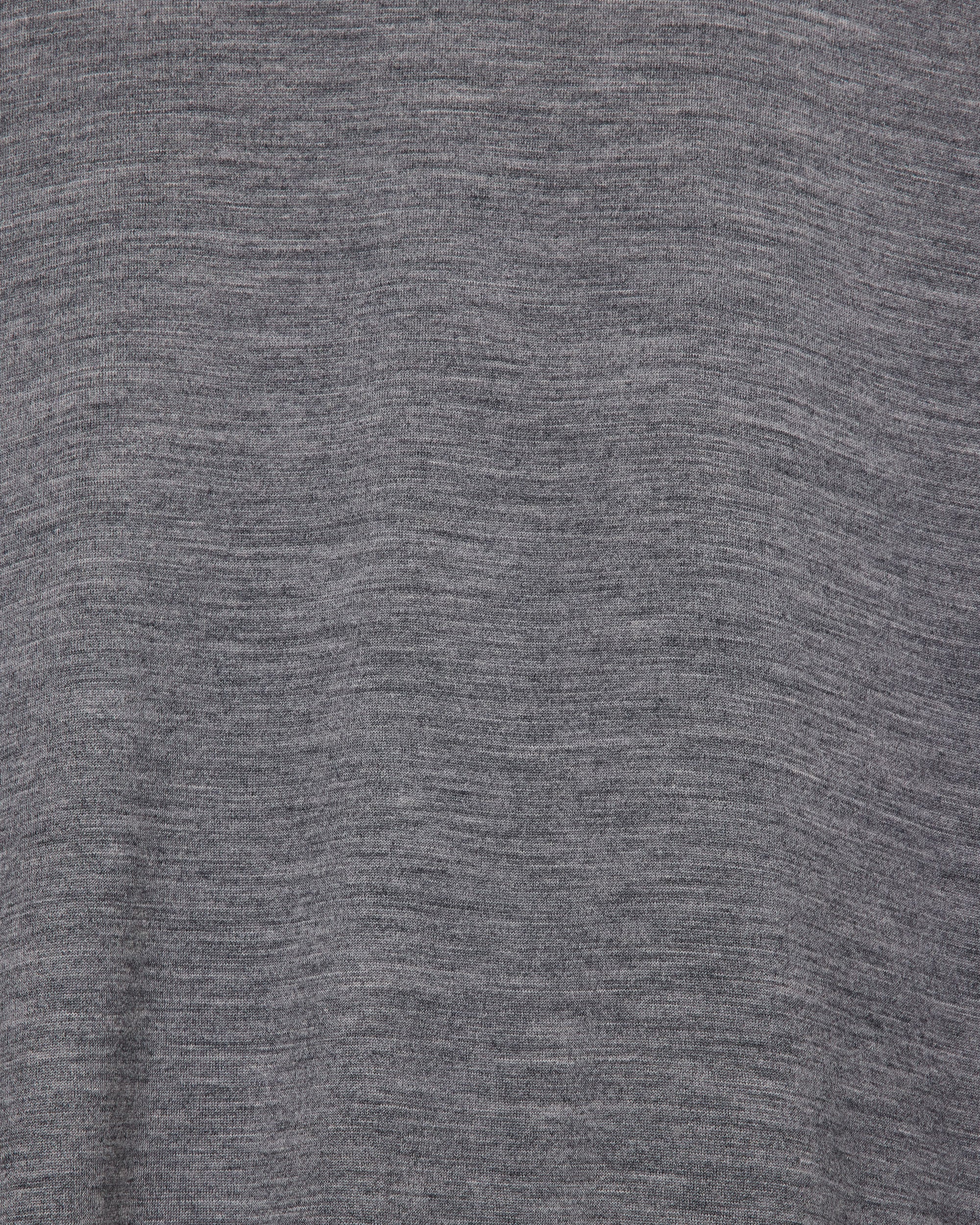 ウォッシャブルウール天竺 / タートルネック, Top Gray