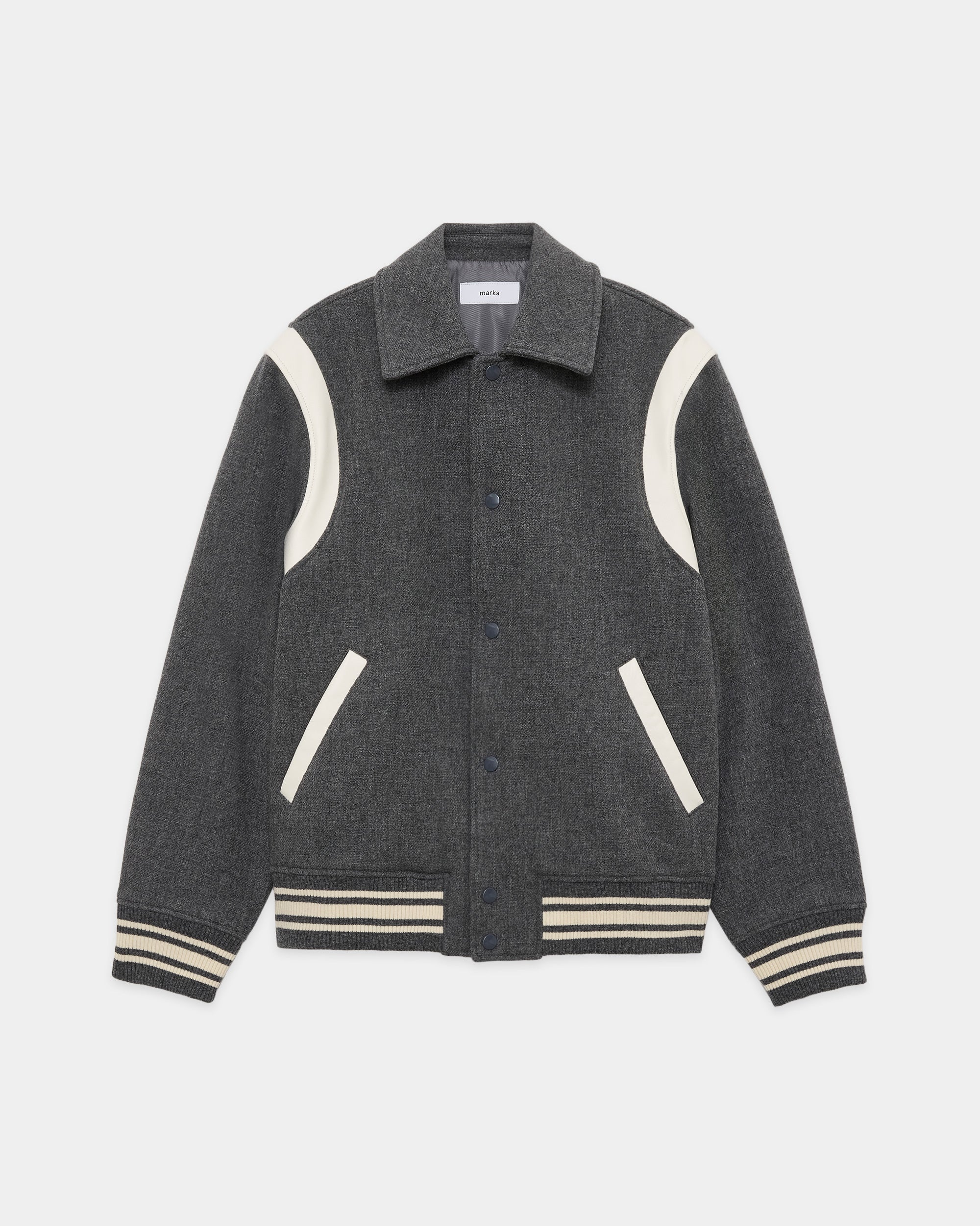 【PARKING別注】 ウールヴィンテージダブルクロス / アワードジャケット, Top Gray