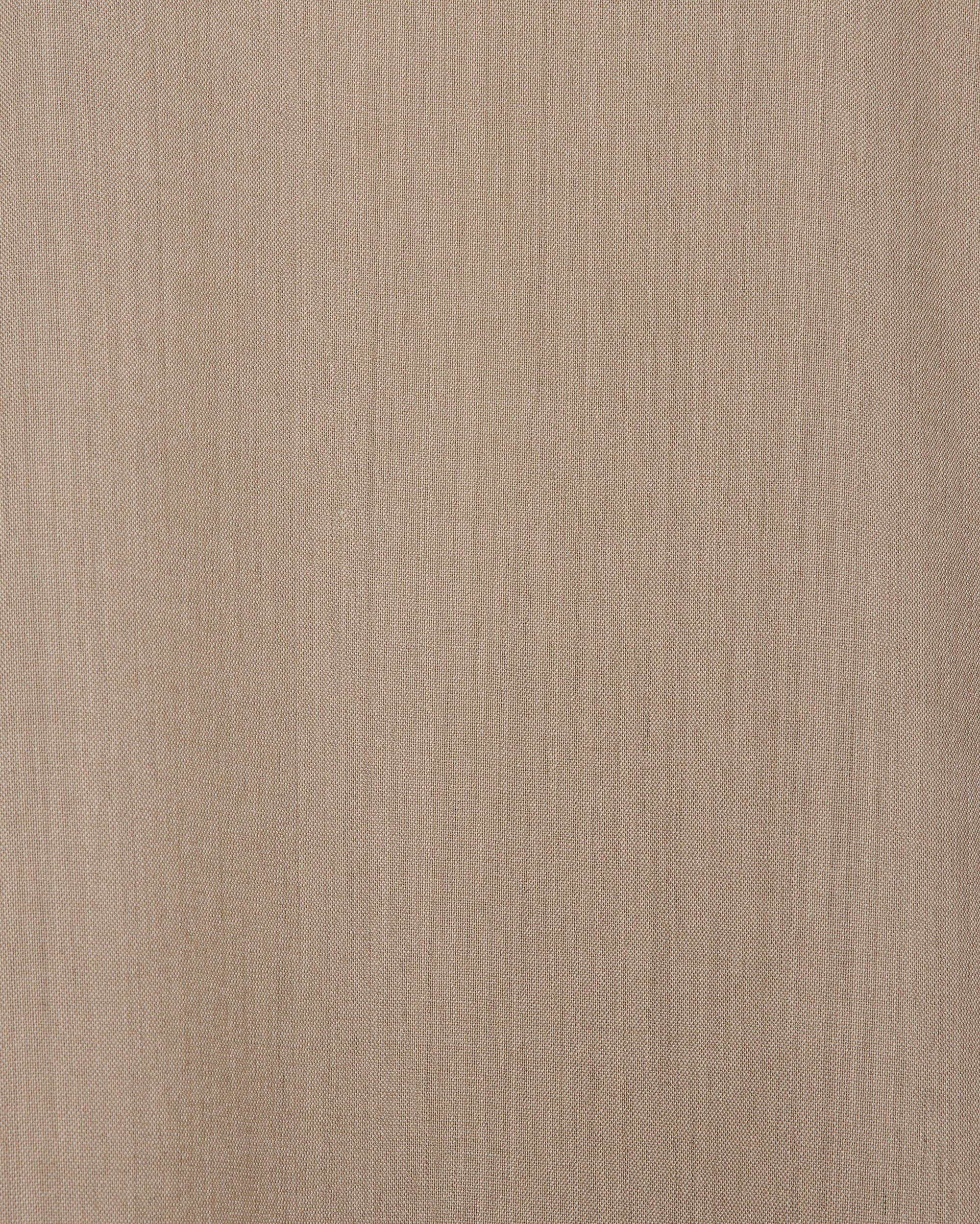 2/60 WOOL TROPICAL MELANGE ZIP VEST, Beige