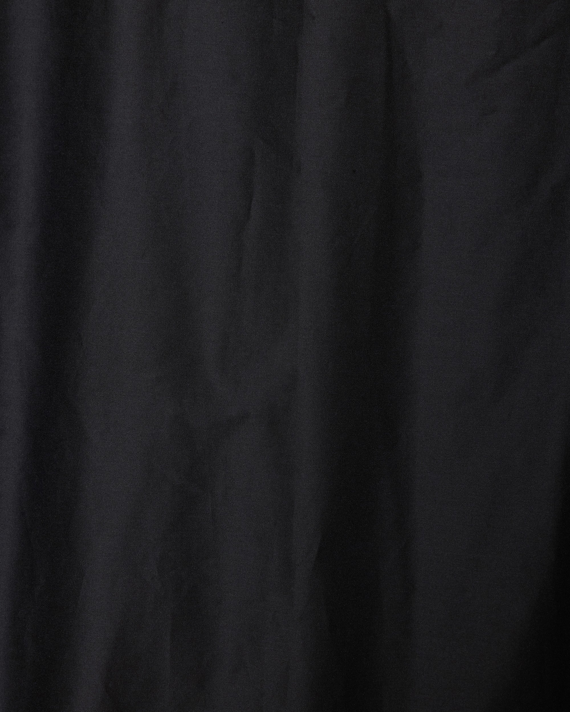 オーガニックコットンブラタクシルク高密度タイプライター / パフドECWCSジャケット, Black