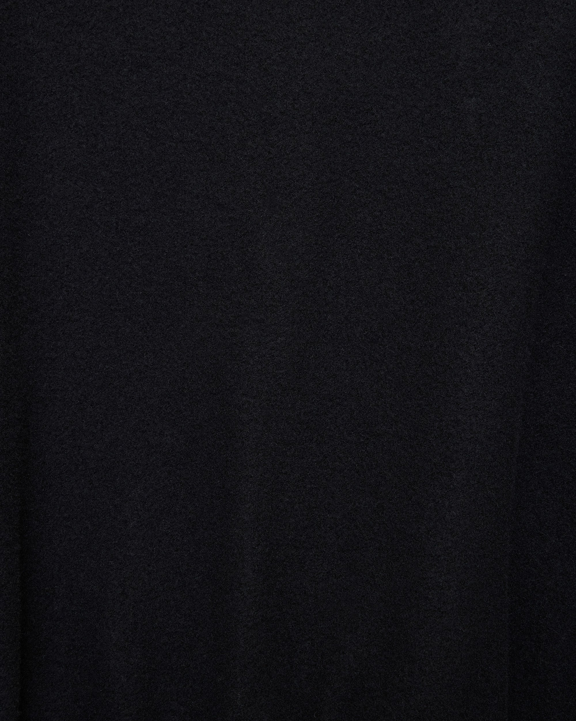 SUPER 130s ウールナッピング / トラックジャケット, Black