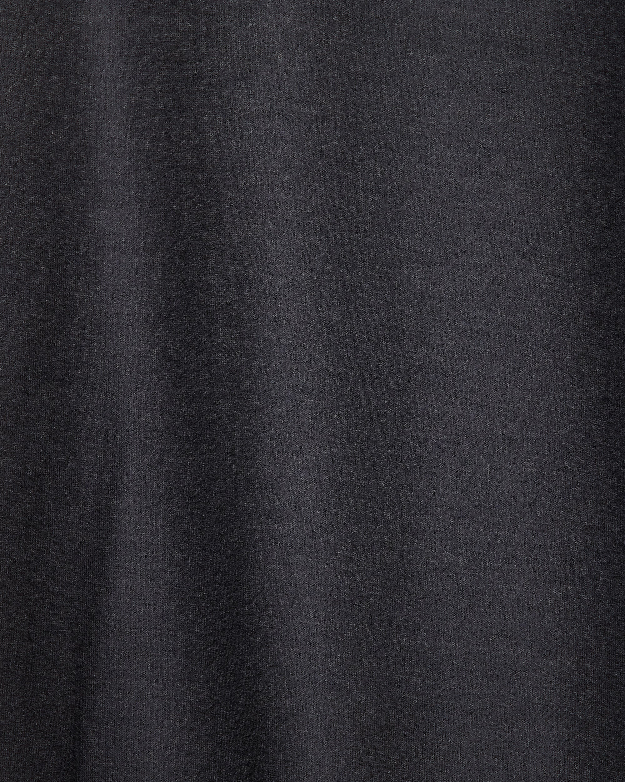 SUPER 140s ウール天竺 / ハーフジップスタンドカラー, Charcoal