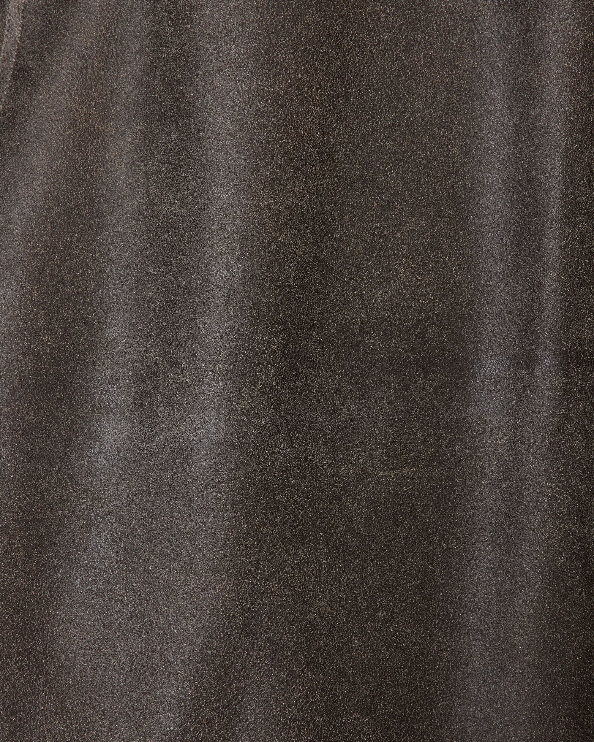 Cracked Goat Leather Leather Sports Jacket, Dark Brown