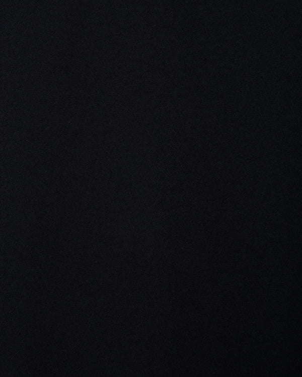 【PARKING別注】 オーガニックコットンソフト天竺 / ルーズフィットポケットTEE, Black