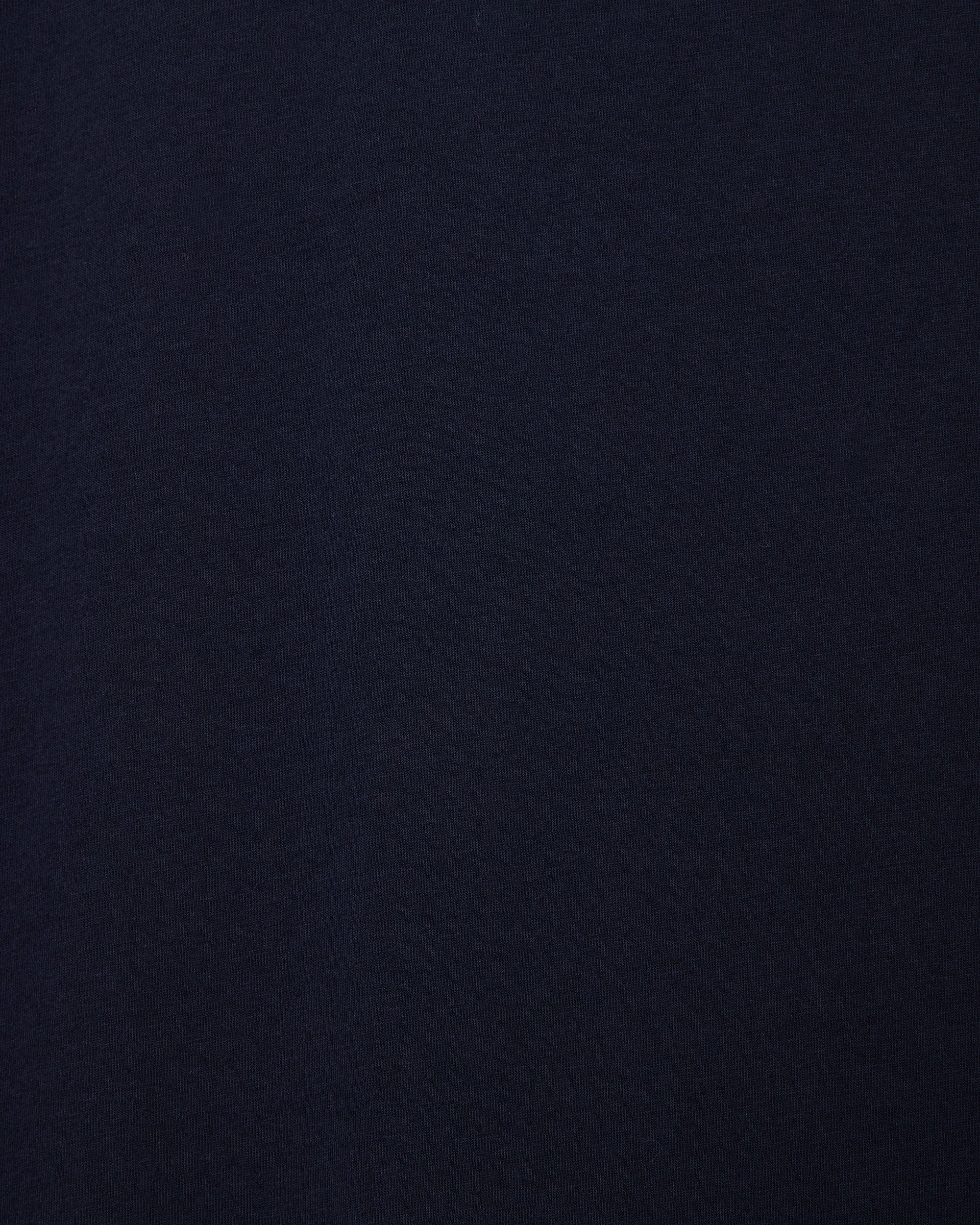 30/1 ORGANIC COTTON KNIT LOOSE FIT POCKET TEE, Navy