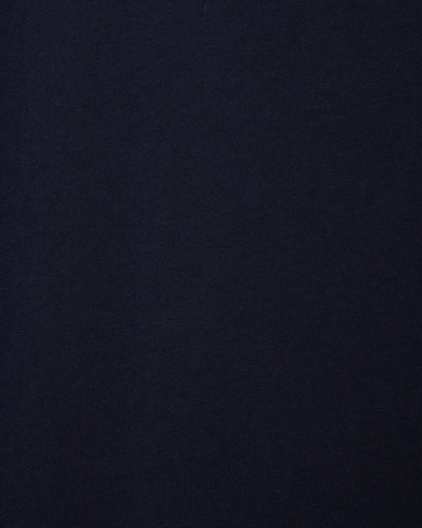【PARKING別注】 オーガニックコットンソフト天竺 / ルーズフィットポケットTEE, Navy