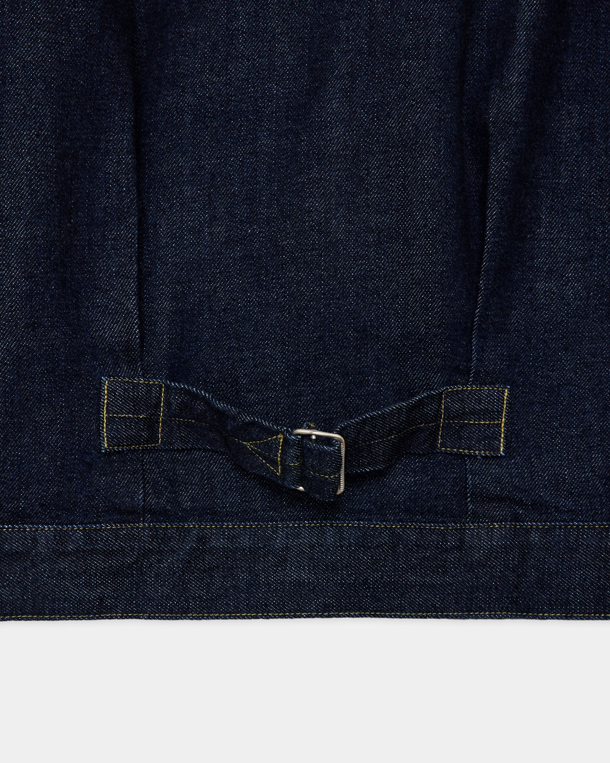Organic Cotton 13.5Oz Selvedge Denim Parking-Type-1 Denim Jacket, Indigo