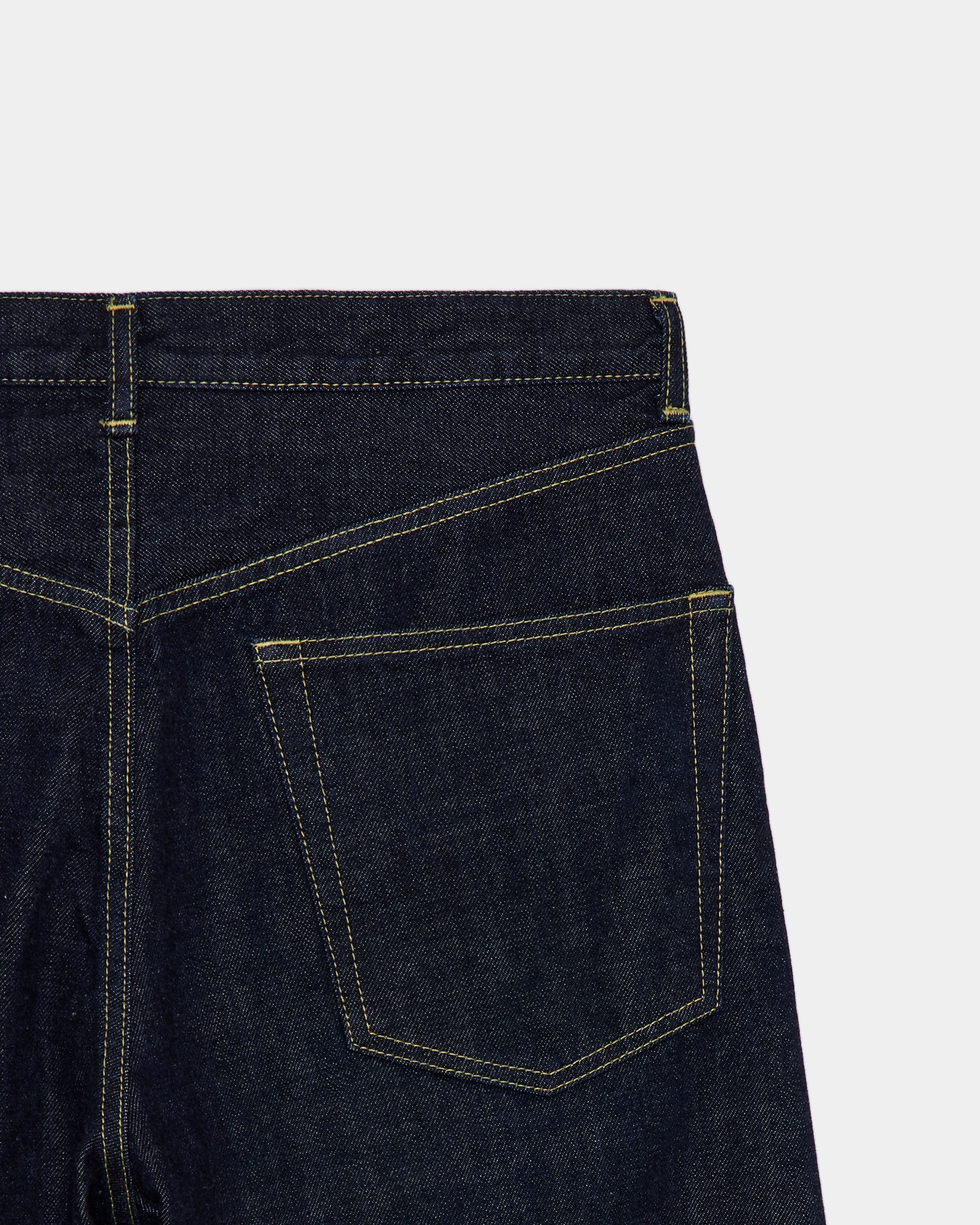 Organic Cotton 13.5Oz Selvedge Denim Parking-New Regular Fit Jeans, Indigo