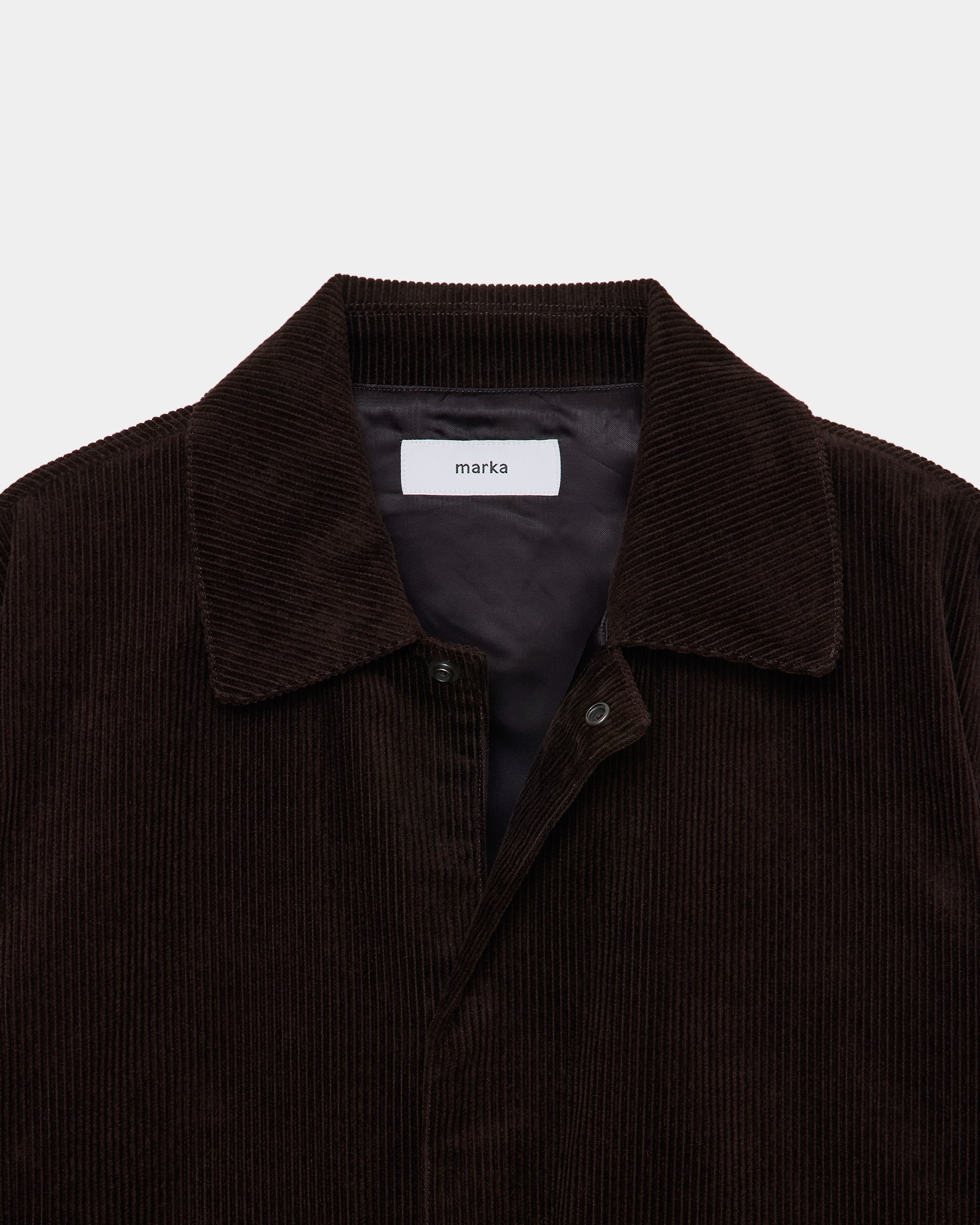 【STUDIOUS別注】 オーガニックコットン 8Wコーデュロイ /  フライトジャケット, Brown