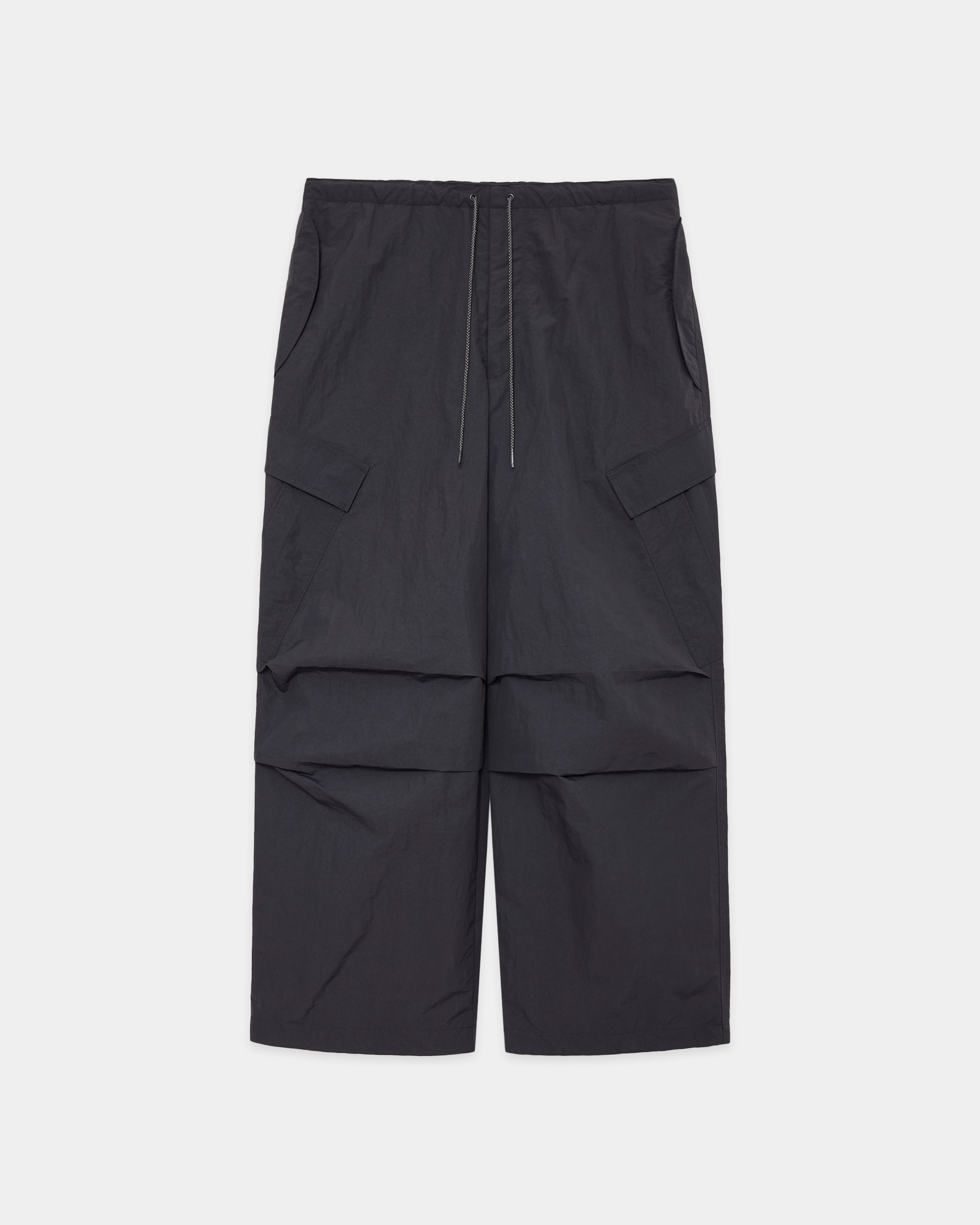 【PARKING別注】 リサイクルナイロンタッサー / ライニングオーバーパンツ, Charcoal