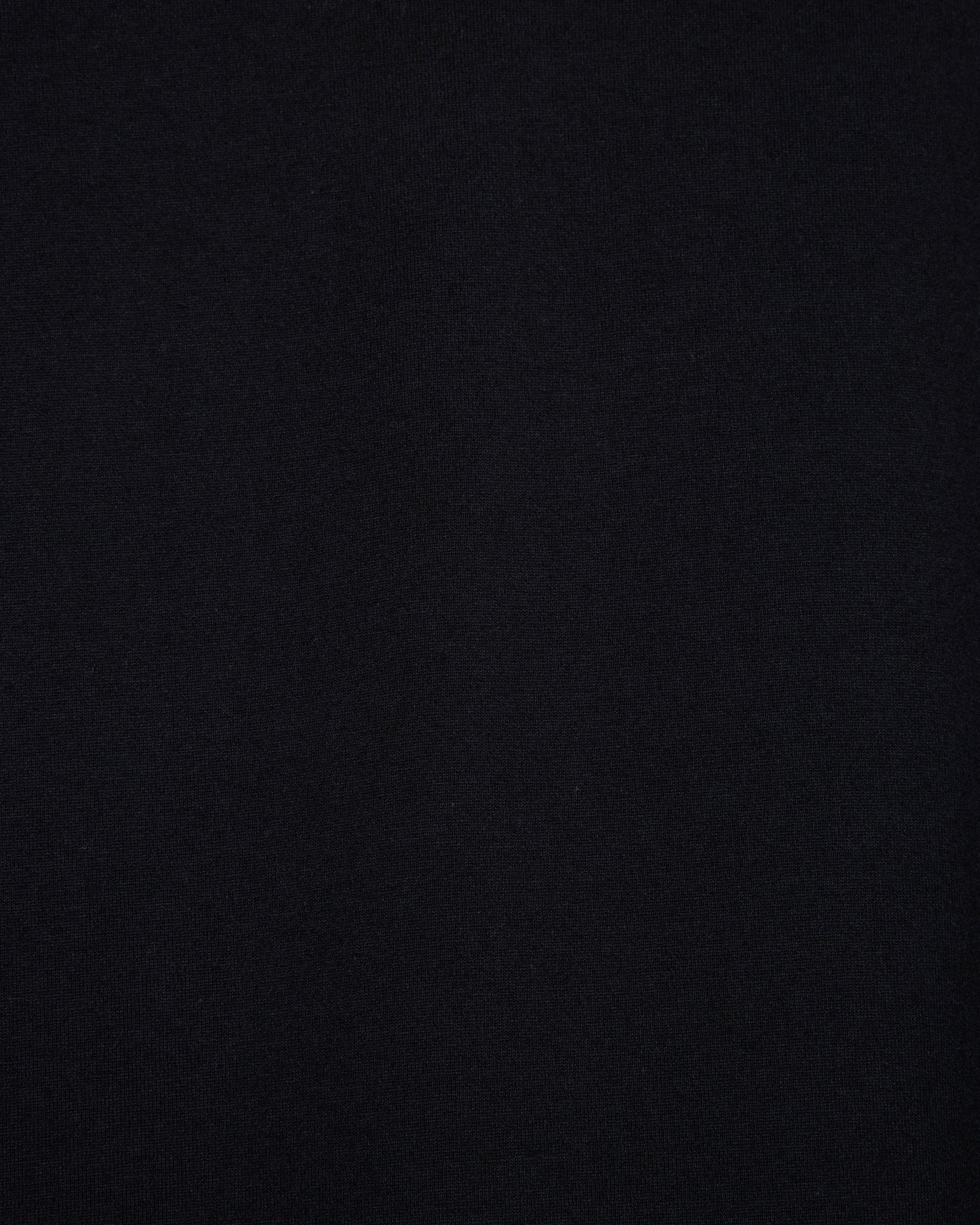 オーガニックコットン40/2天竺 / クルーネックTee, Black