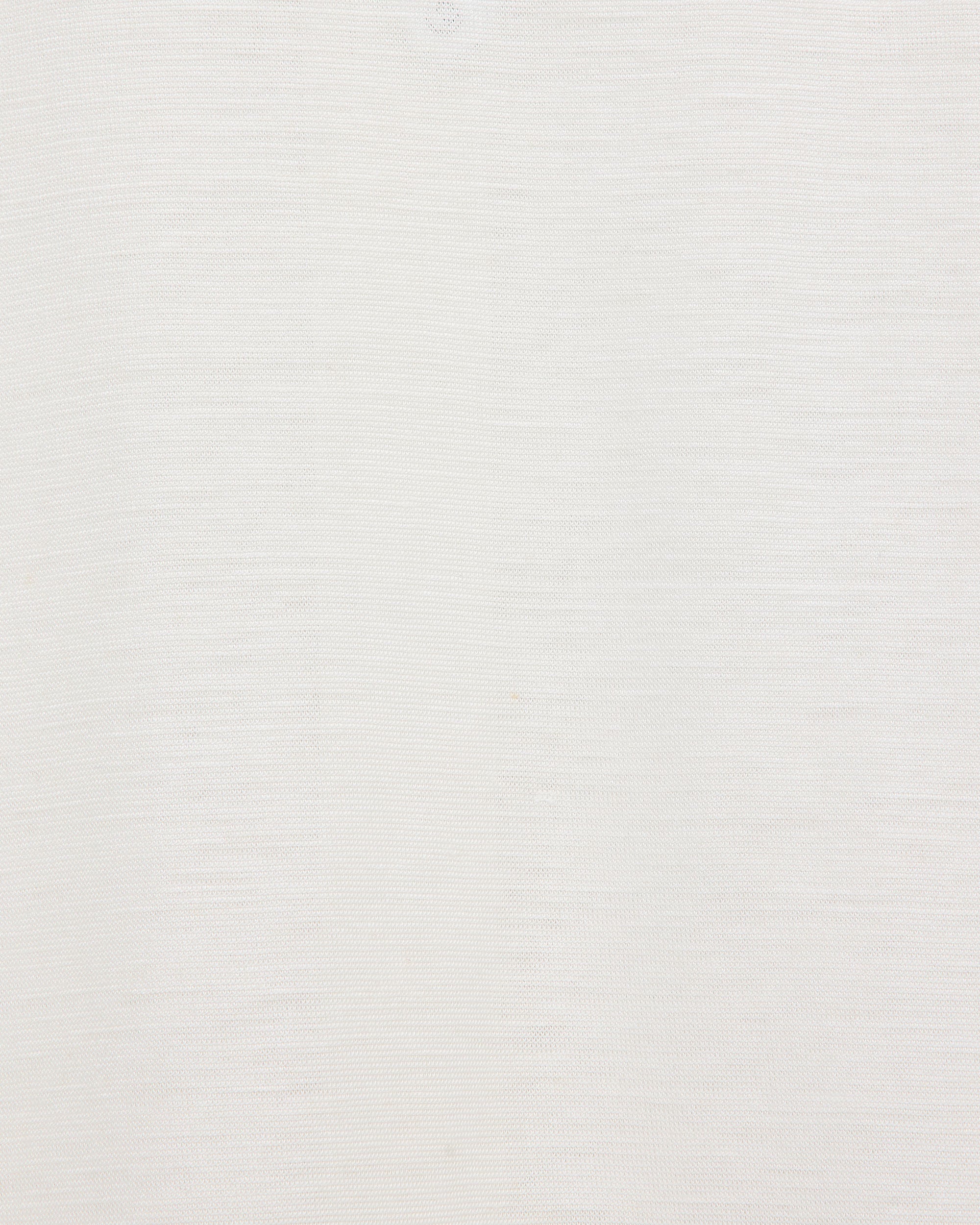 ラミー天竺 / クルーネックTee, White