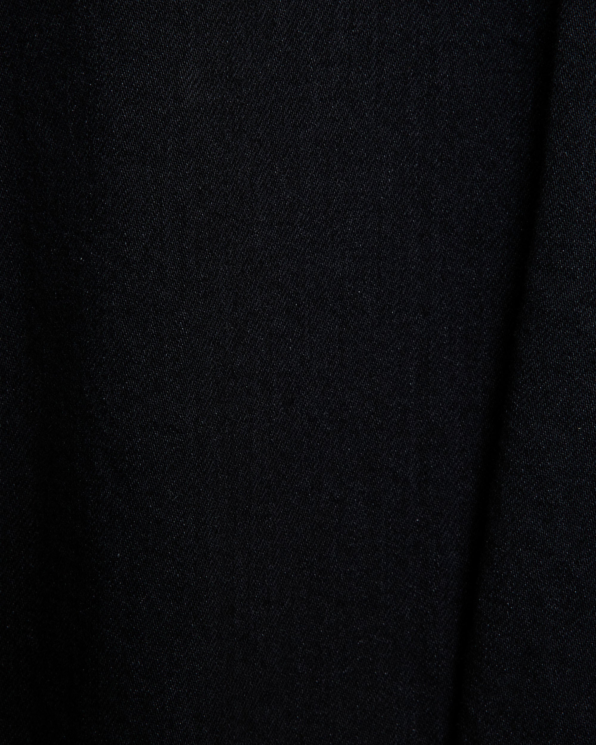 Organic Cotton 13.5oz Selvedge Denim / U.S.Army Trousers, Black O.W