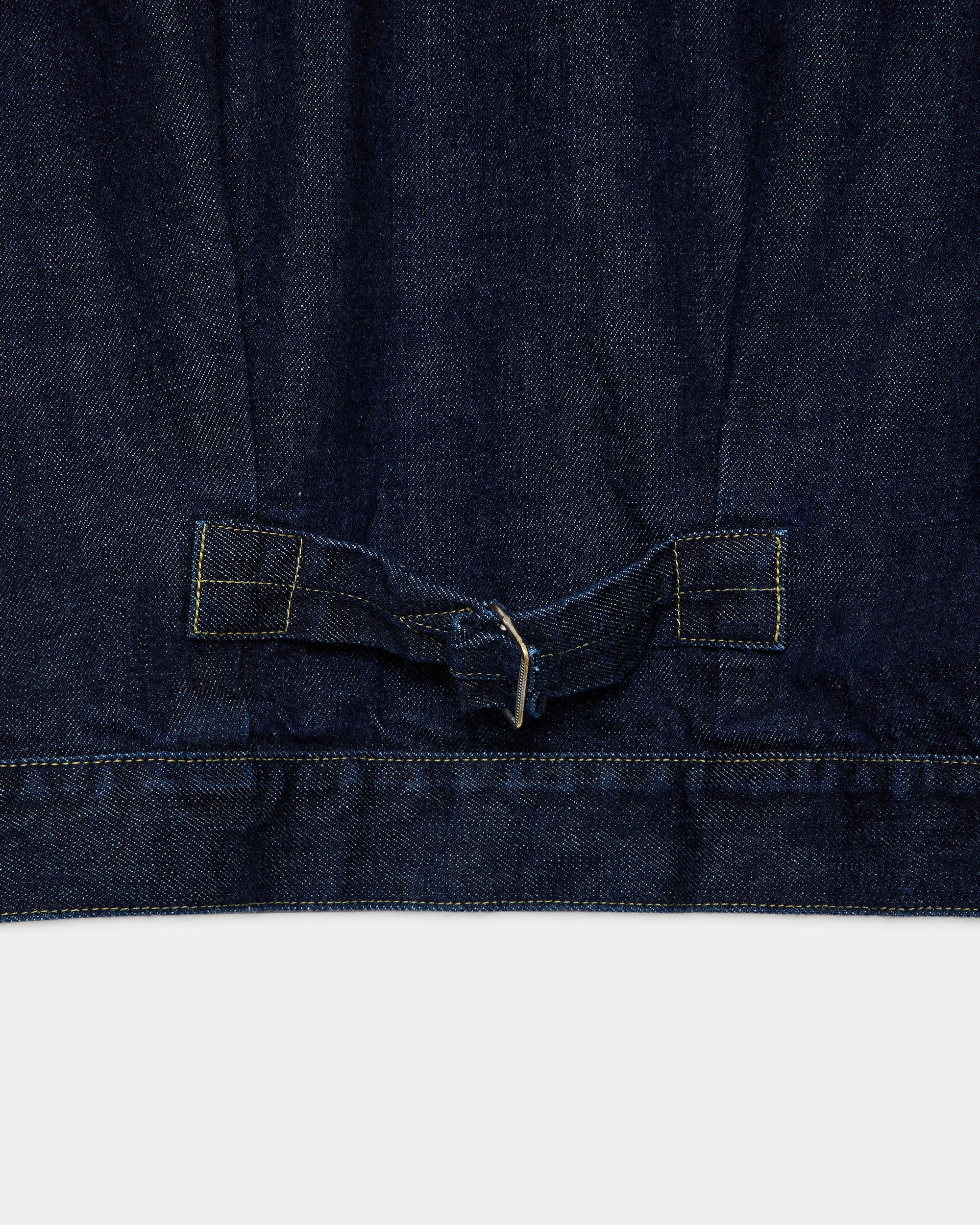 オーガニックコットン13.5ozセルビッチデニムType-1デニムジャケット, Indigo O.W