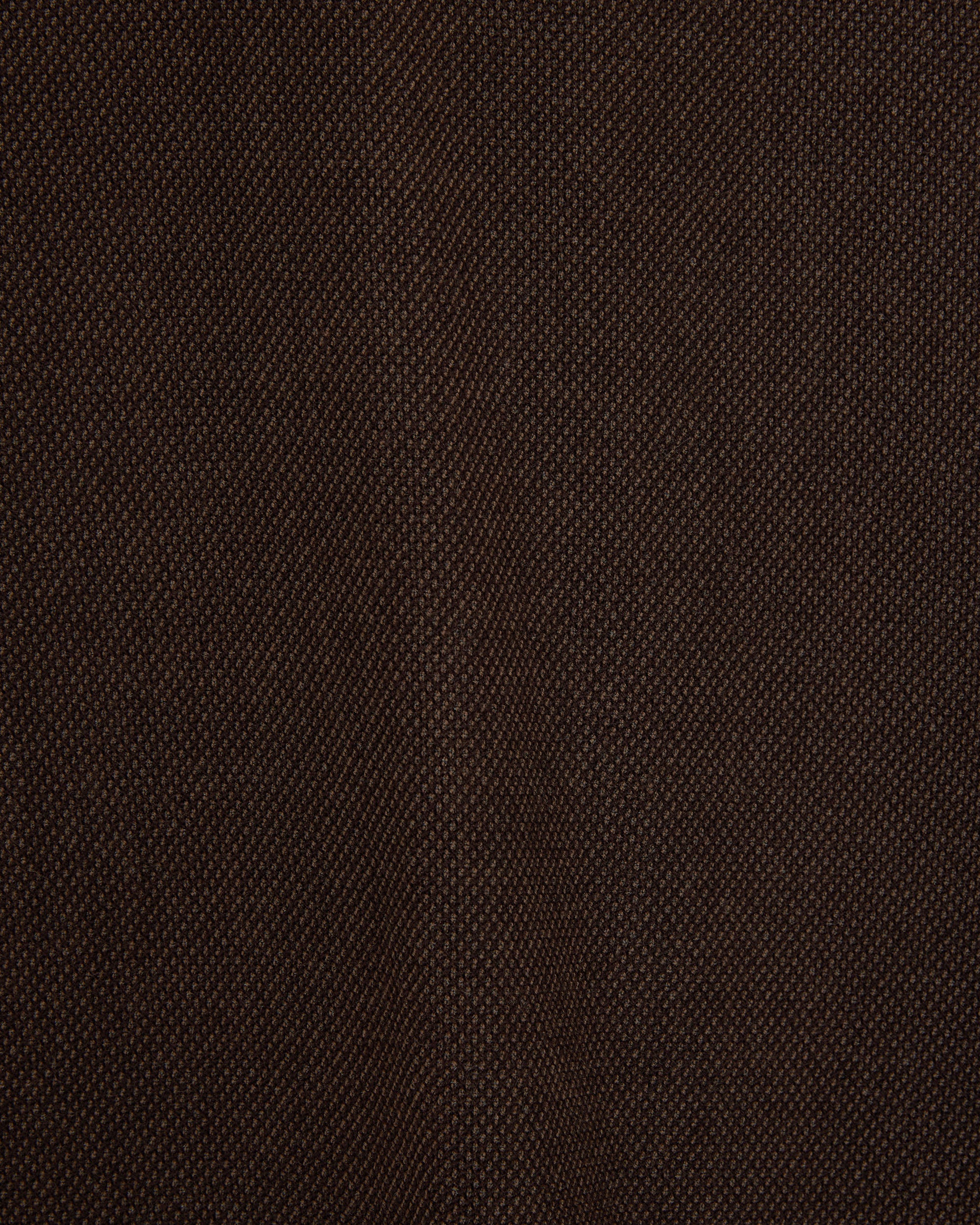 Tumbled Wool Serge / Stroll Around Jacket, Brown Bird’S-Eye