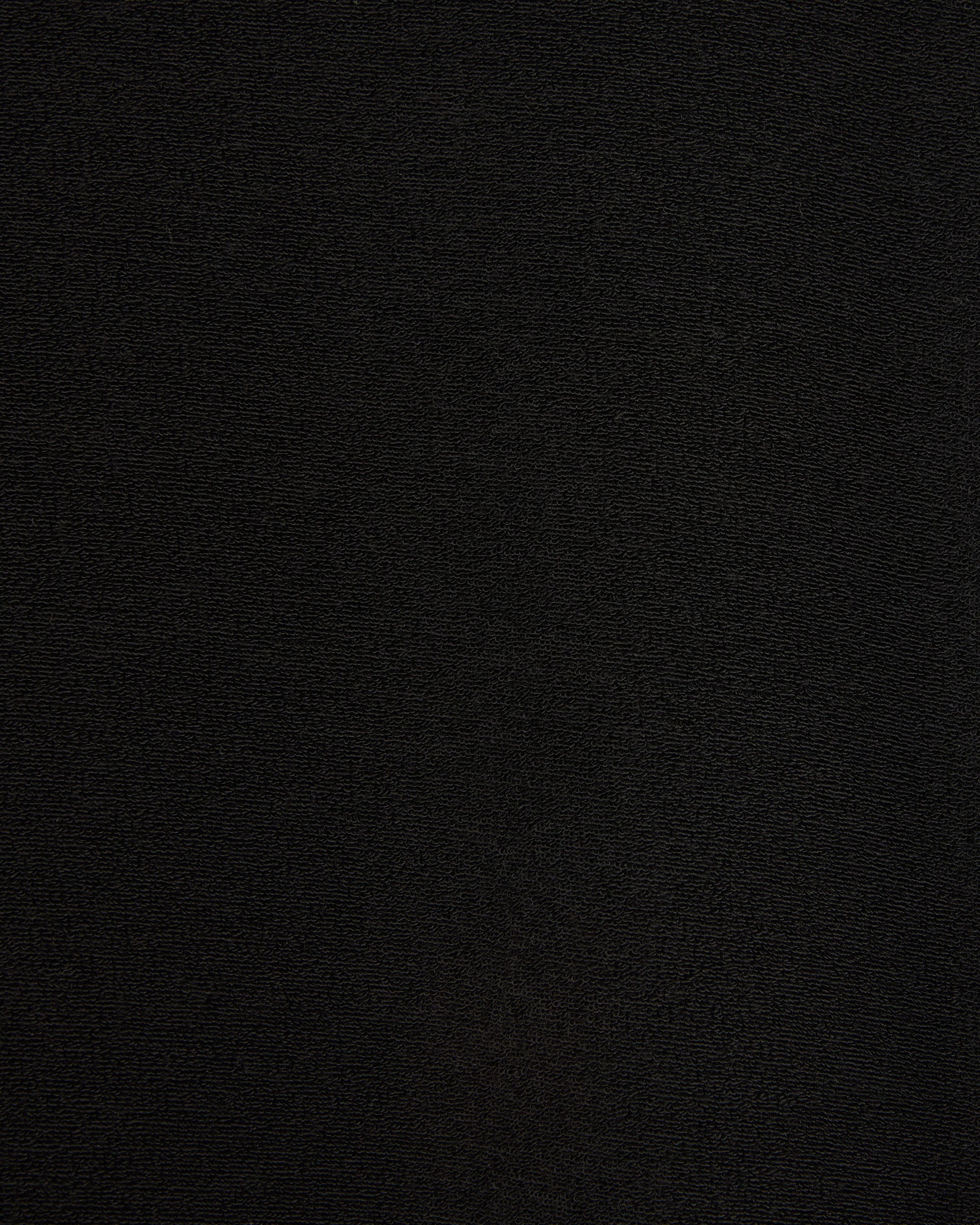 Super 140s Washable Wool Pile Knit / Track Jacket, Black