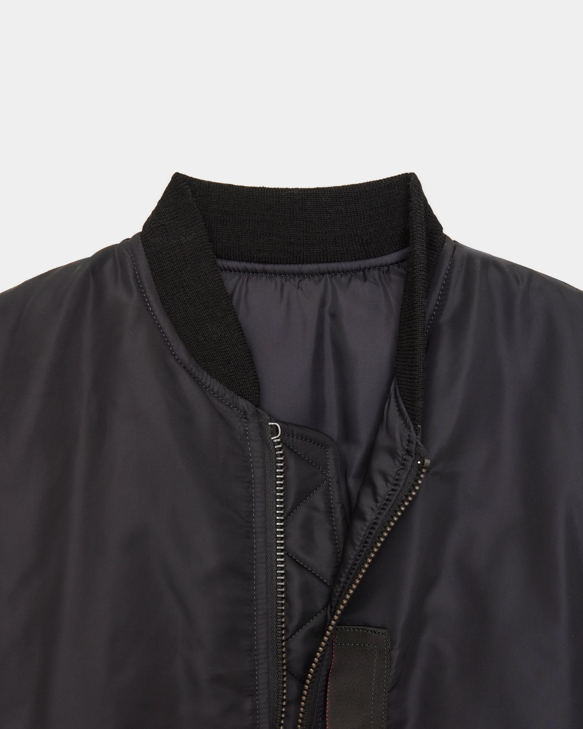ナイロンツイル / MA-1, Black